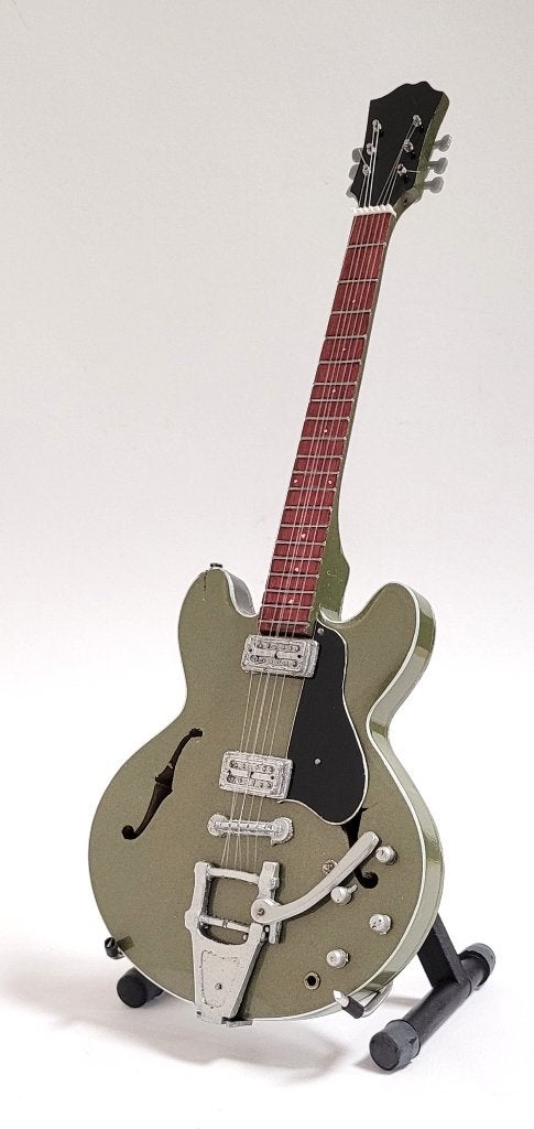Chris Cornell Soundgarden miniatuur gitaar 25cm mini guitar, Verzamelen, Info@deconoord.nl, Deco Noord, Nieuw, Ophalen of Verzenden