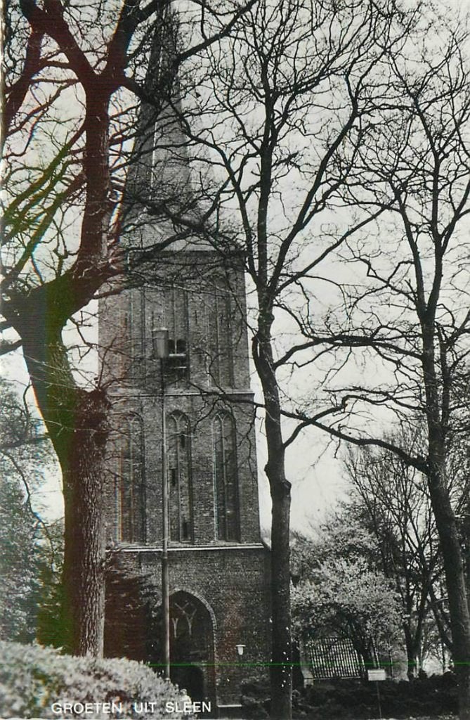 702-080-003 Sleen Ned Herv Kerk, Verzenden, Voor 1920, Drenthe