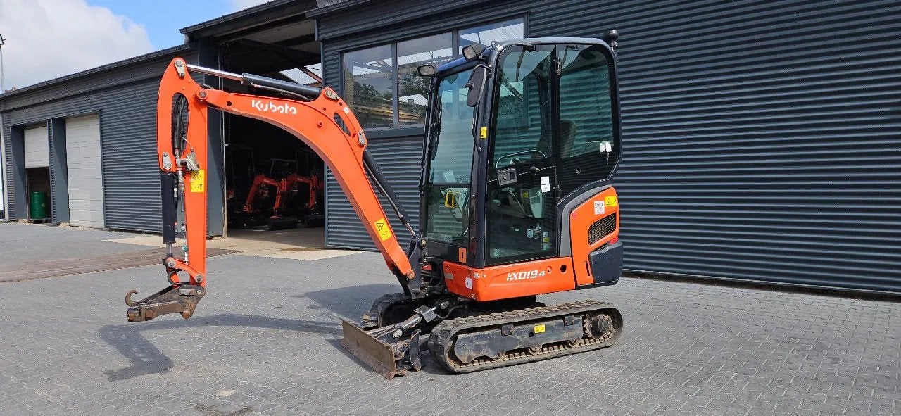 Kubota KX019-4 (bj 2019), Graafmachine