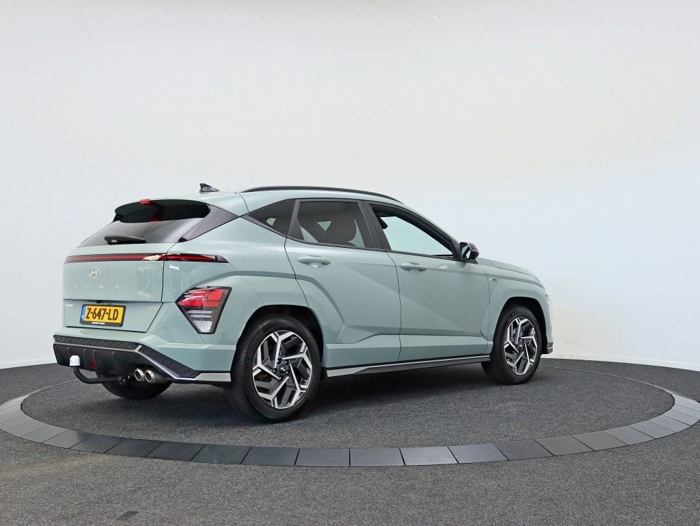 Hyundai KONA 1.6 GDI HEV N Line | Trekhaak | All-seasonbande, Auto's, Gebruikt, Origineel Nederlands, Verwarmde buitenspiegels