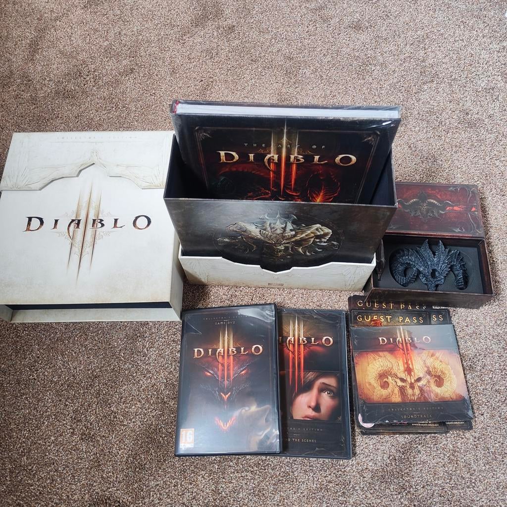 Diablo III Collector's Edition - Zo goed als nieuw, Spelcomputers en Games, Games | Pc, Online, 1 speler, Ophalen of Verzenden