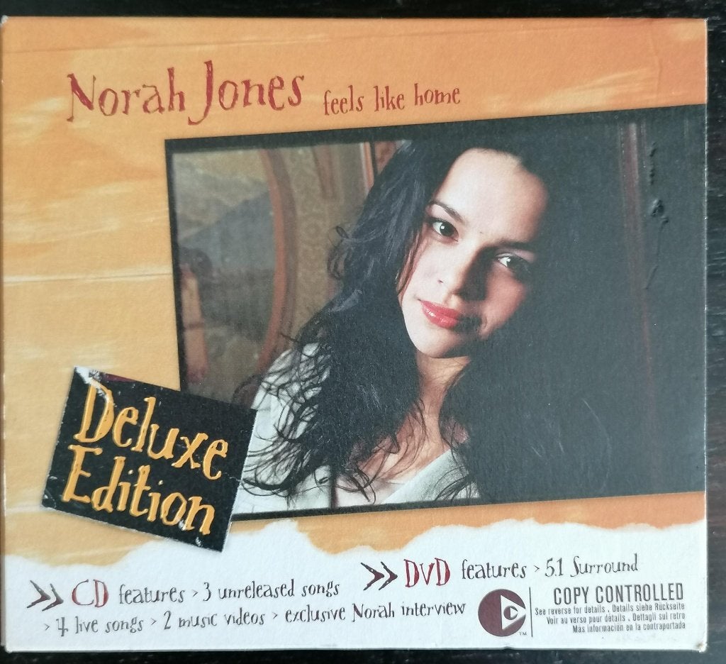 CD + DVD Norah Jones - Feels like home - Deluxe Edition, Ophalen of Verzenden, Zo goed als nieuw