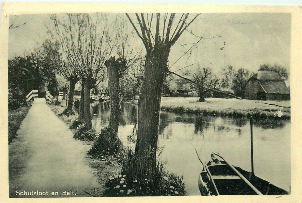 702-096-029 Schutsloot Belt, Verzenden, Voor 1920, Overijssel