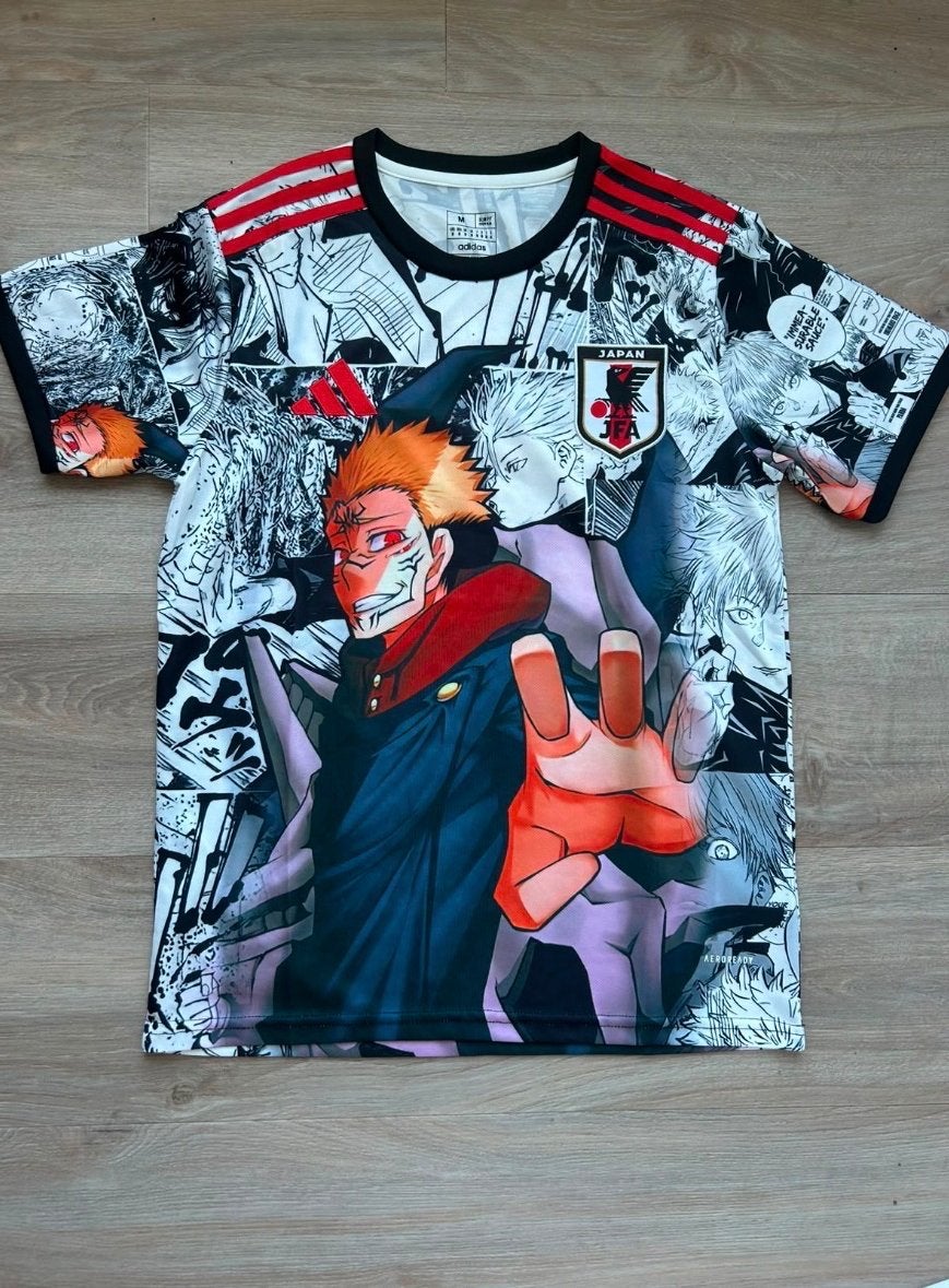 Adidas Jujutsu Kaisen T-shirt - Maat M, Ophalen of Verzenden, Zo goed als nieuw, Maat 48/50 (M), Meerkleurig