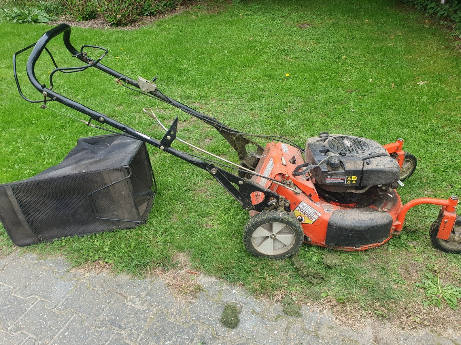 briggs and stratton  benzine maaier, Ophalen, Gebruikt, 50 cm of meer