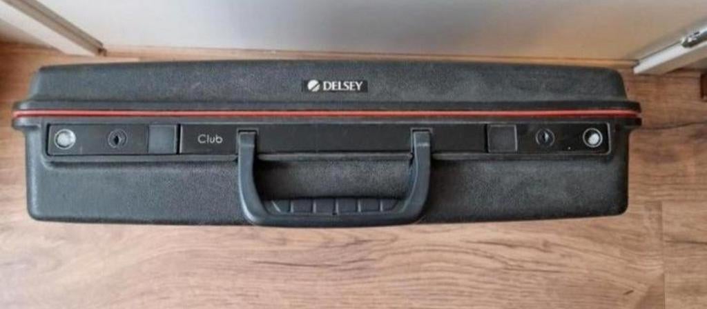 Delsey aktekoffer documentenkoffer, Ophalen of Verzenden, Hard kunststof, Minder dan 50 cm