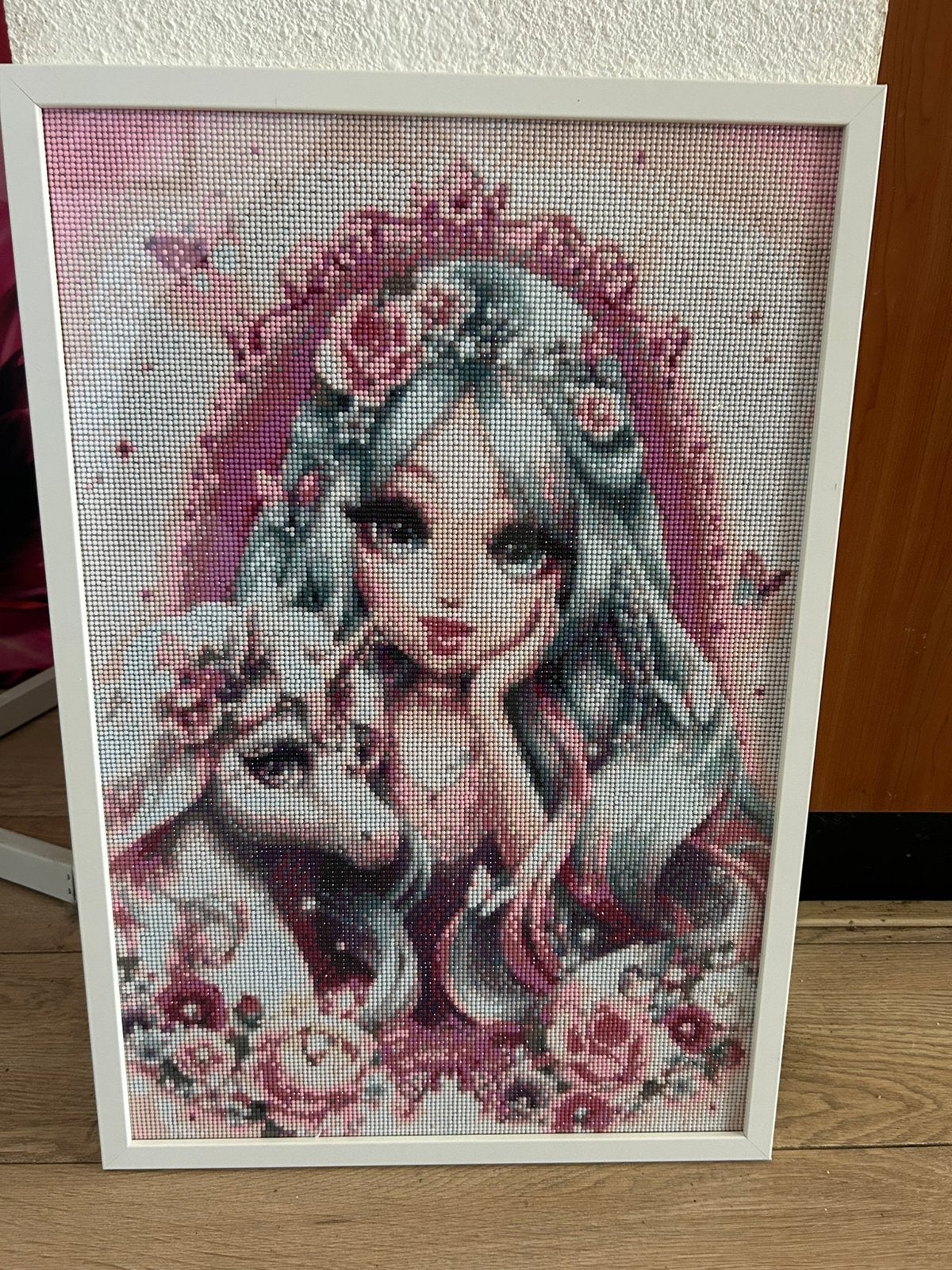 Diamond painting meisje met een eenhoorn   zeer mooi, Huis en Inrichting, Woonaccessoires | Schilderijen, Tekeningen en Foto's