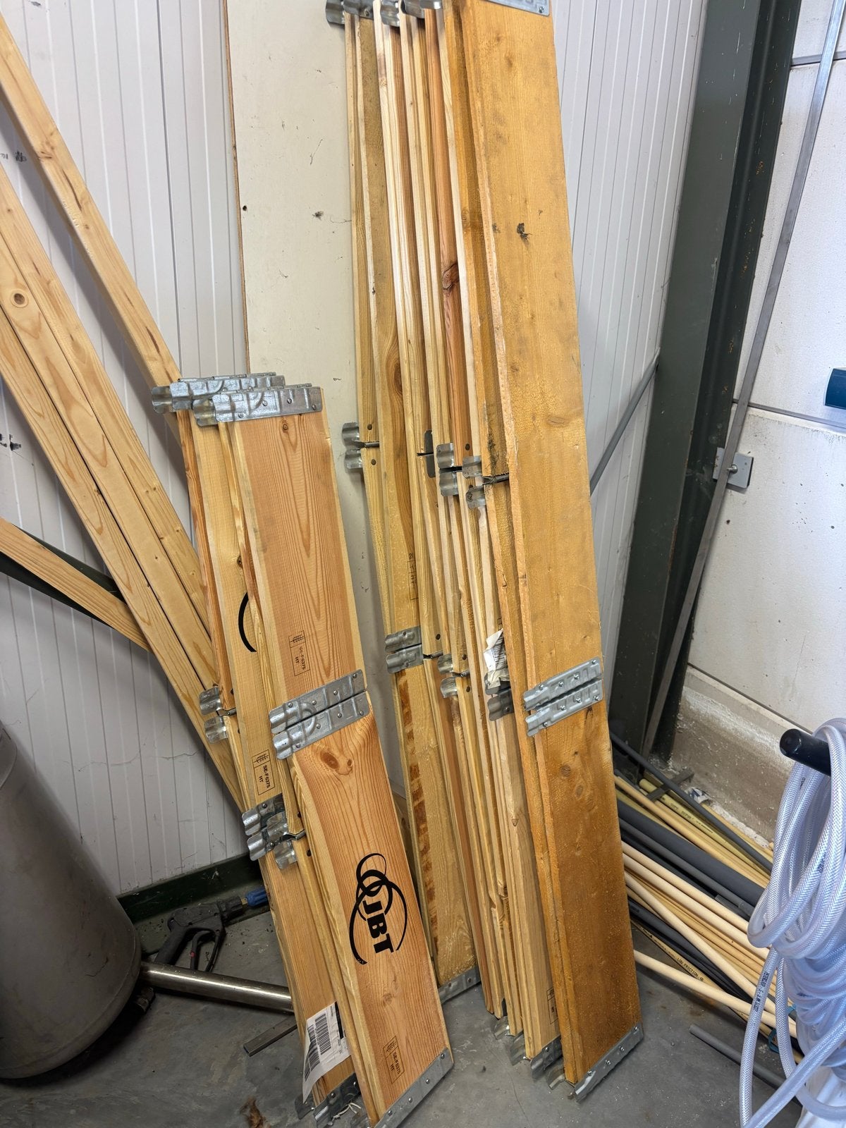 Palletranden voor europallet en halve pallet, Ophalen