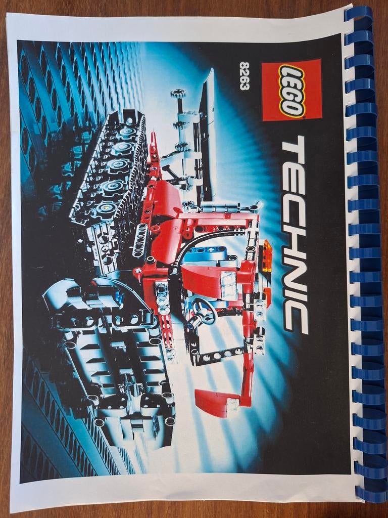 Lego technic 8263 Sneeuwschuiver, Kinderen en Baby's, Speelgoed | Duplo en Lego, Ophalen of Verzenden, Gebruikt