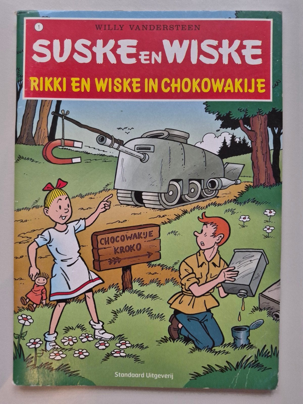 Suske en Wiske: Rikki en Wiske in Chokowakije, Boeken, Ophalen of Verzenden