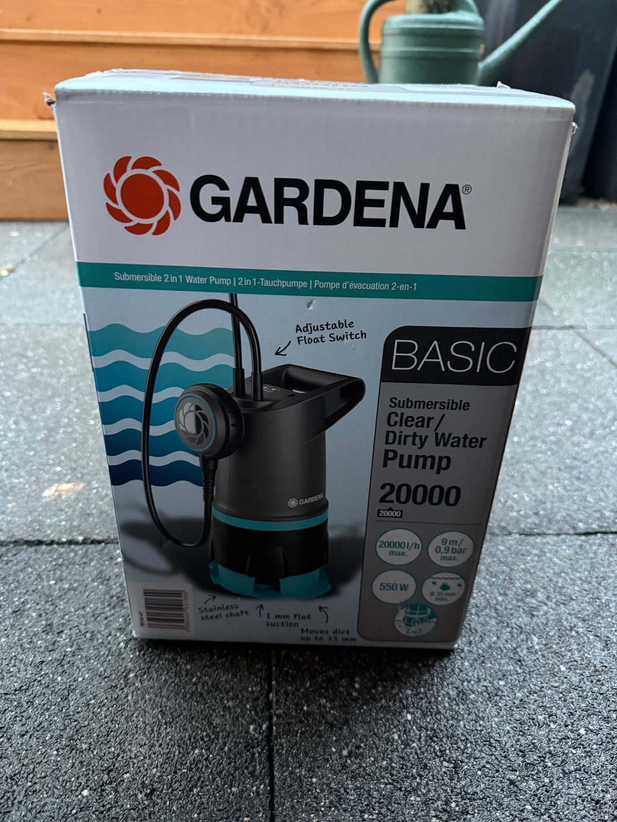 Gardena dompelpomp, Ophalen of Verzenden, Nieuw, Elektrisch, Dompelpomp