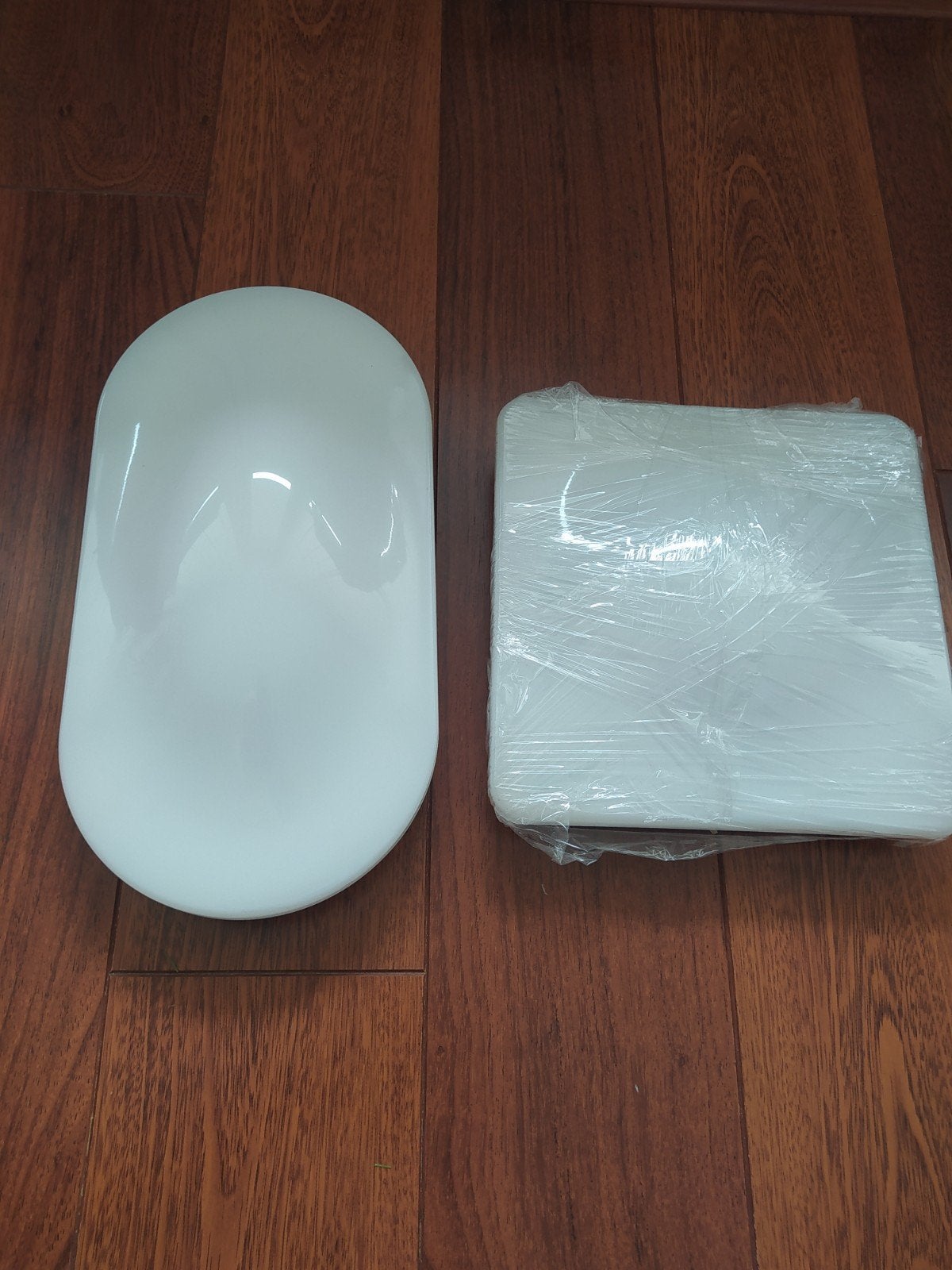 2 Guzzini wand/plafondlampen, Kunststof, Gebruikt, Ophalen of Verzenden, Overige merken