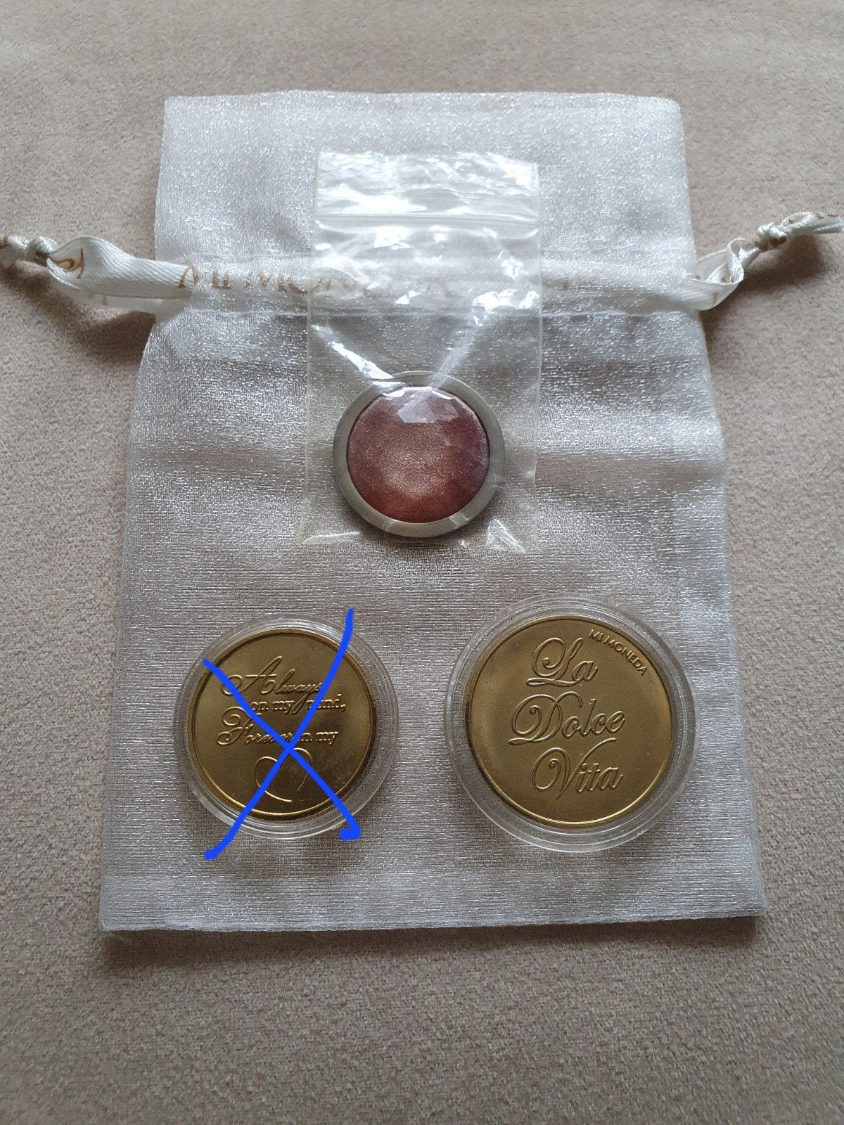 Mi Moneda munt voor MiMoneda hanger maat M en L, Sieraden, Tassen en Uiterlijk, Overige materialen, Overige voorstellingen, Nieuw