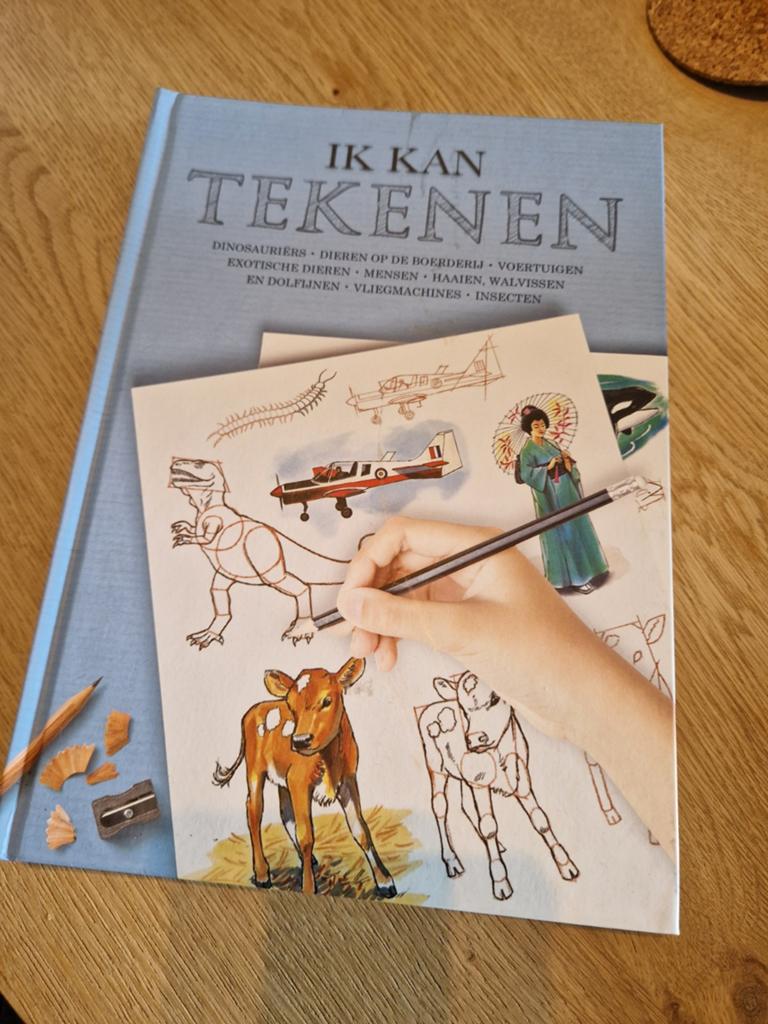 Ik kan tekenen, Ophalen, Zo goed als nieuw, Boek of Gids
