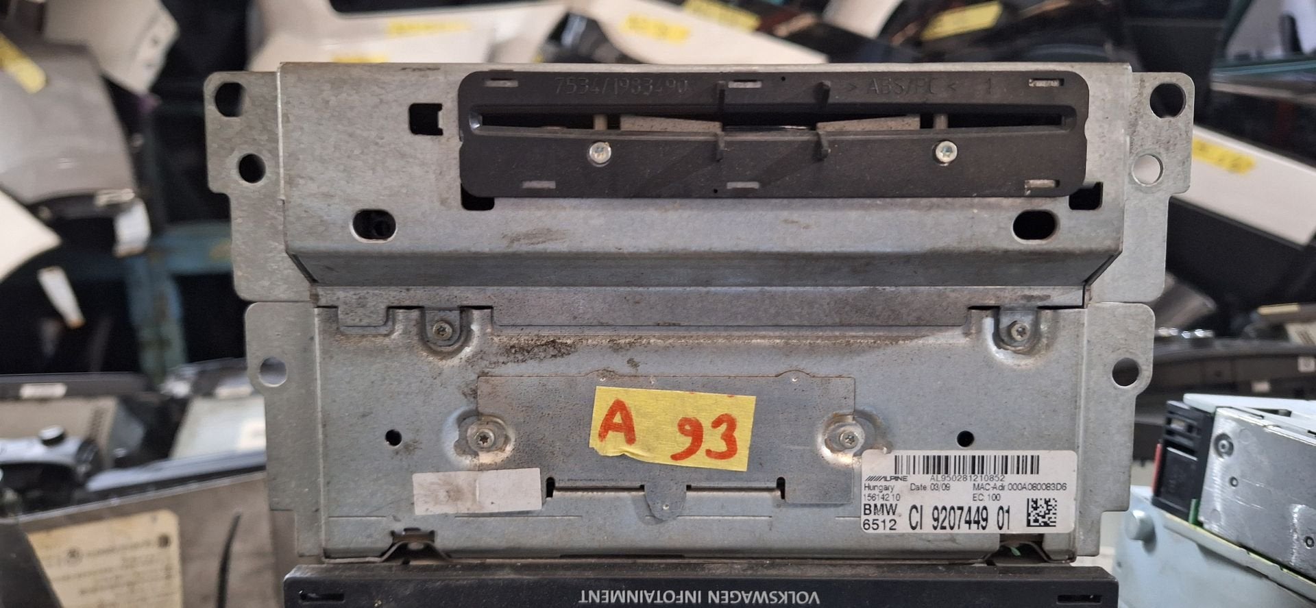 Originele BMW Radio / CD-speler - 1-Serie E87 / 3-Serie E90, Gebruikt, -, -, Ophalen of Verzenden