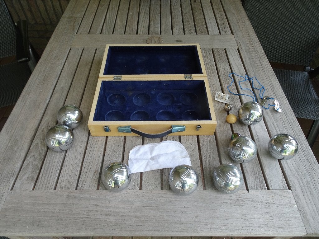 jue de boules ballen, Sport en Fitness, Bowlen, Ophalen, Zo goed als nieuw, Bal