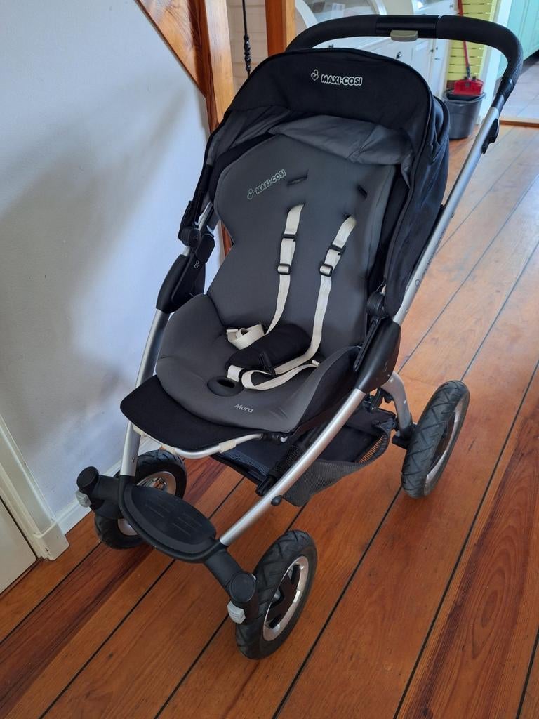 Maxi Cosi Mura 3 kinderwagen met reiswieg en autostoeltje, Ophalen, Gebruikt, Met autostoeltje, Combiwagen