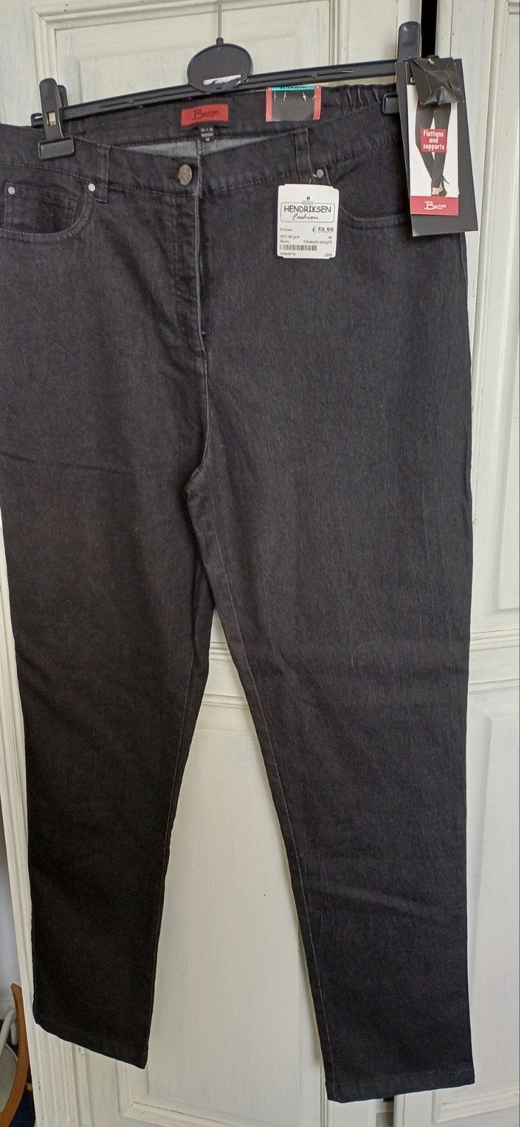 Nieuwe zwarte bx jeans van Hendriksen Fashion, maat 46, Kleding | Dames, Zwart, Maat 46/48 (XL) of groter, Hendriksen Fashion