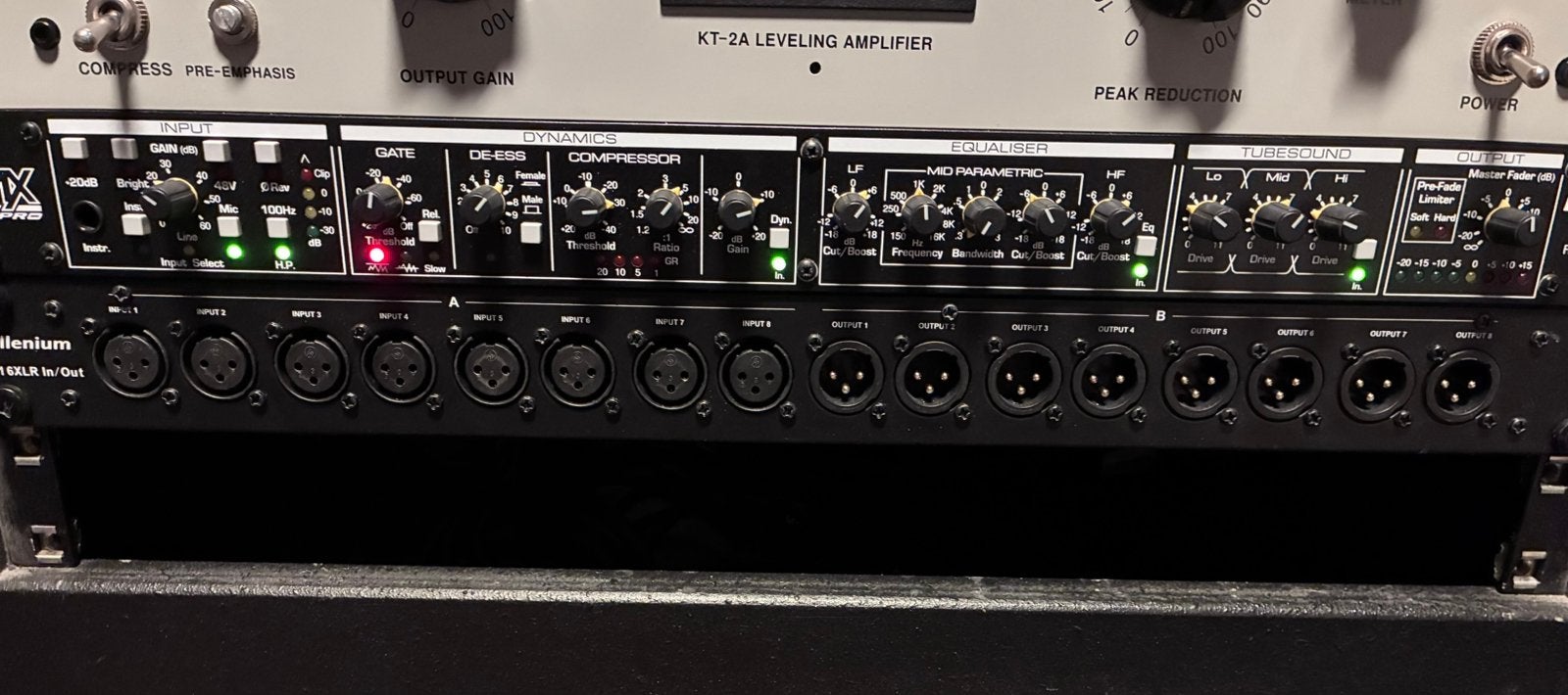 Drawmer MX60 Front End One – Professionele Channel Strip, Ophalen of Verzenden, Zo goed als nieuw, Audio