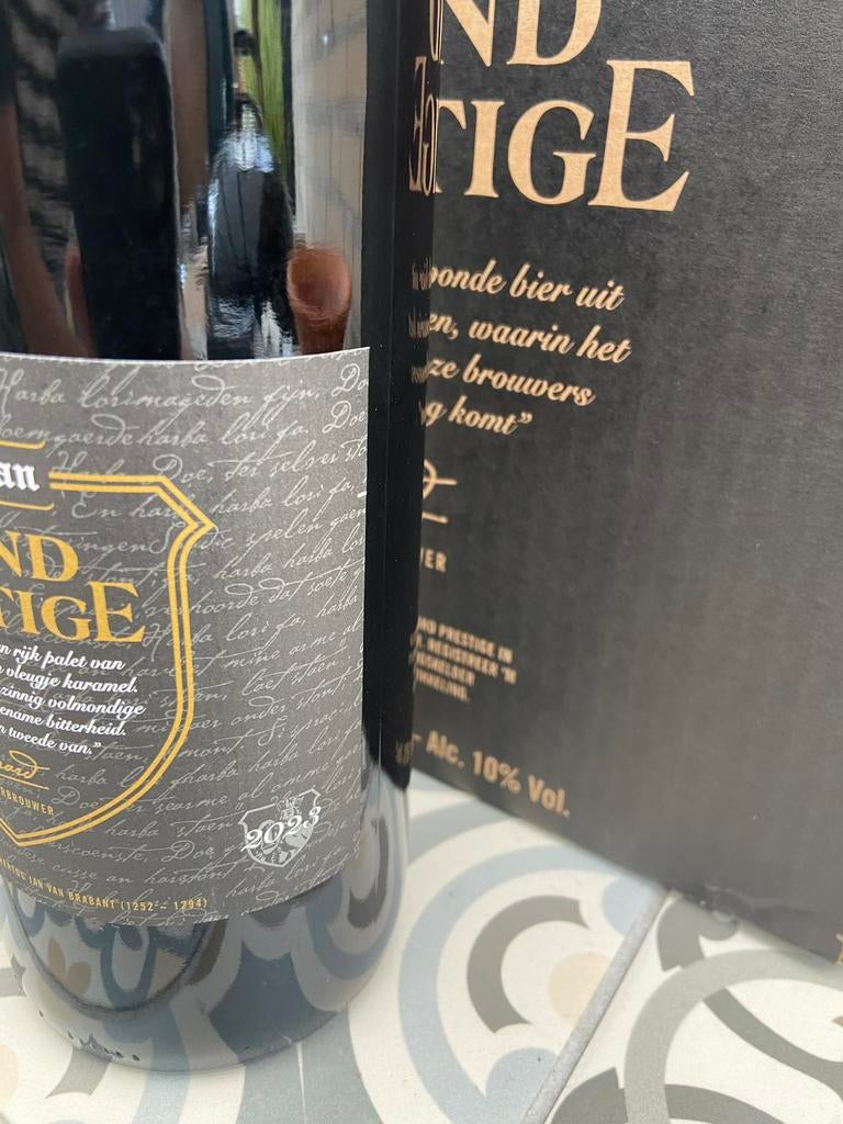 Hertog Jan grand prestige 2021-2022-2023, Ophalen of Verzenden, Zo goed als nieuw, Flesje(s), Hertog Jan