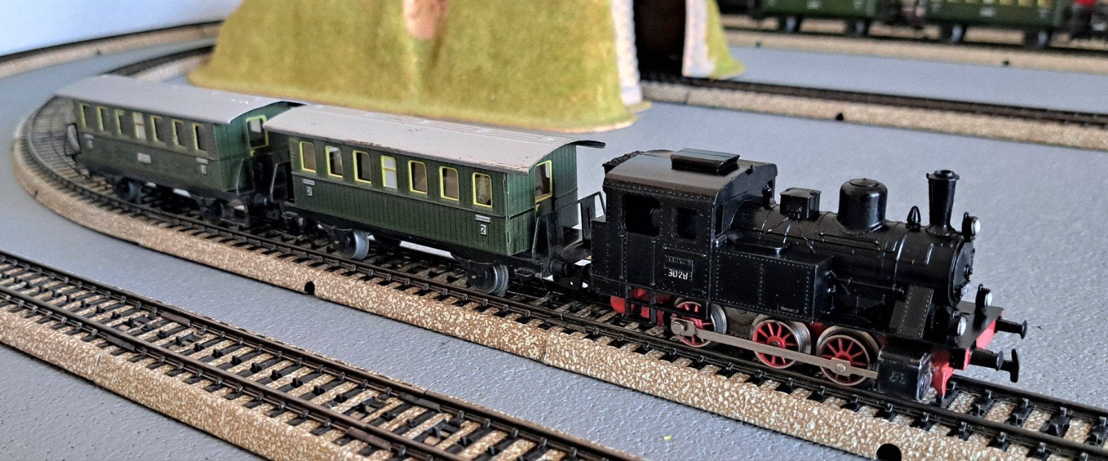 Vintage Marklin startset, Wisselstroom, Treinset, Ophalen of Verzenden, Zo goed als nieuw
