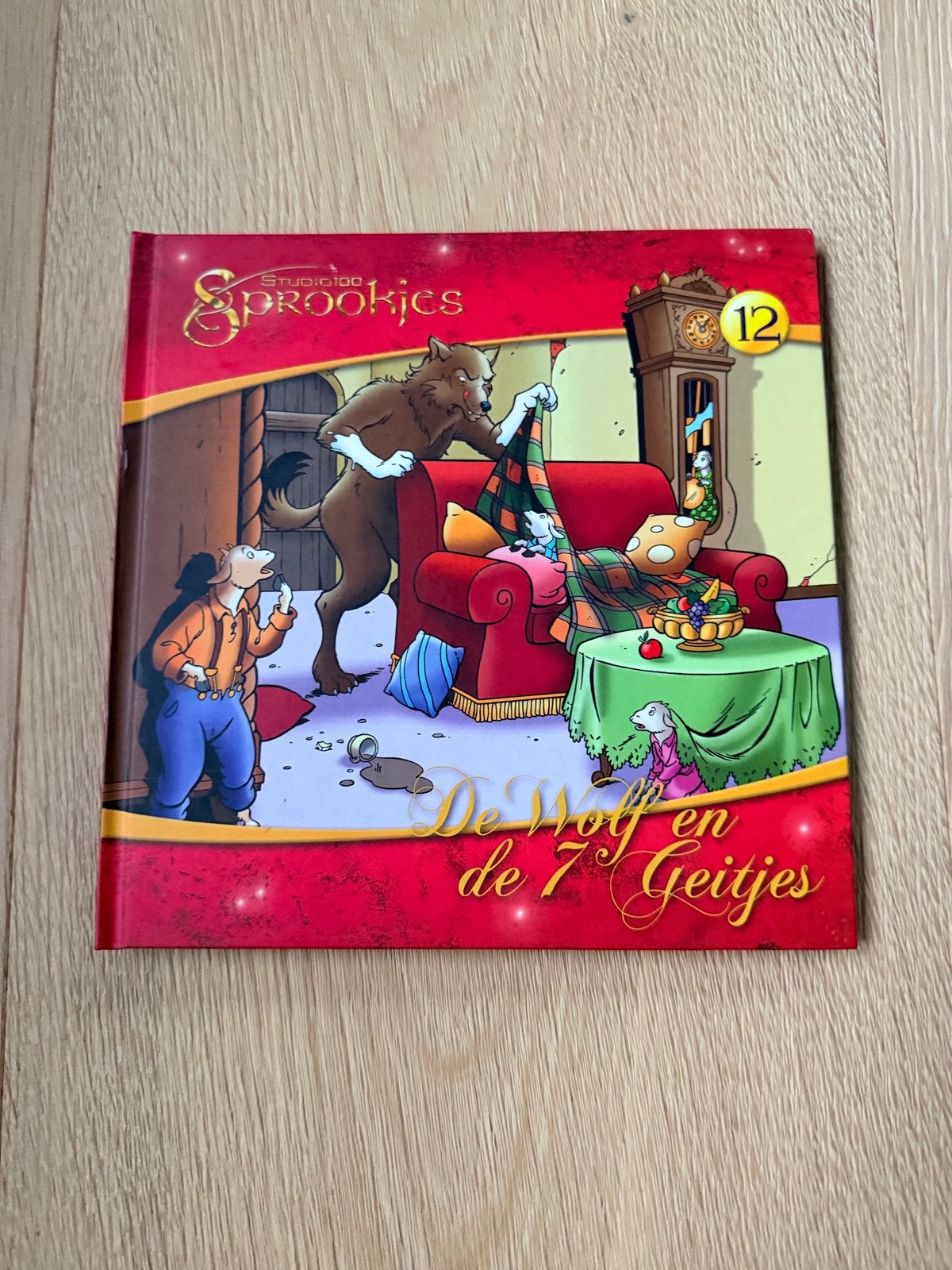De Wolf en de 7 Geitjes - Studio 100 Sprookjes (Nieuw met CD, Ophalen of Verzenden, Nieuw
