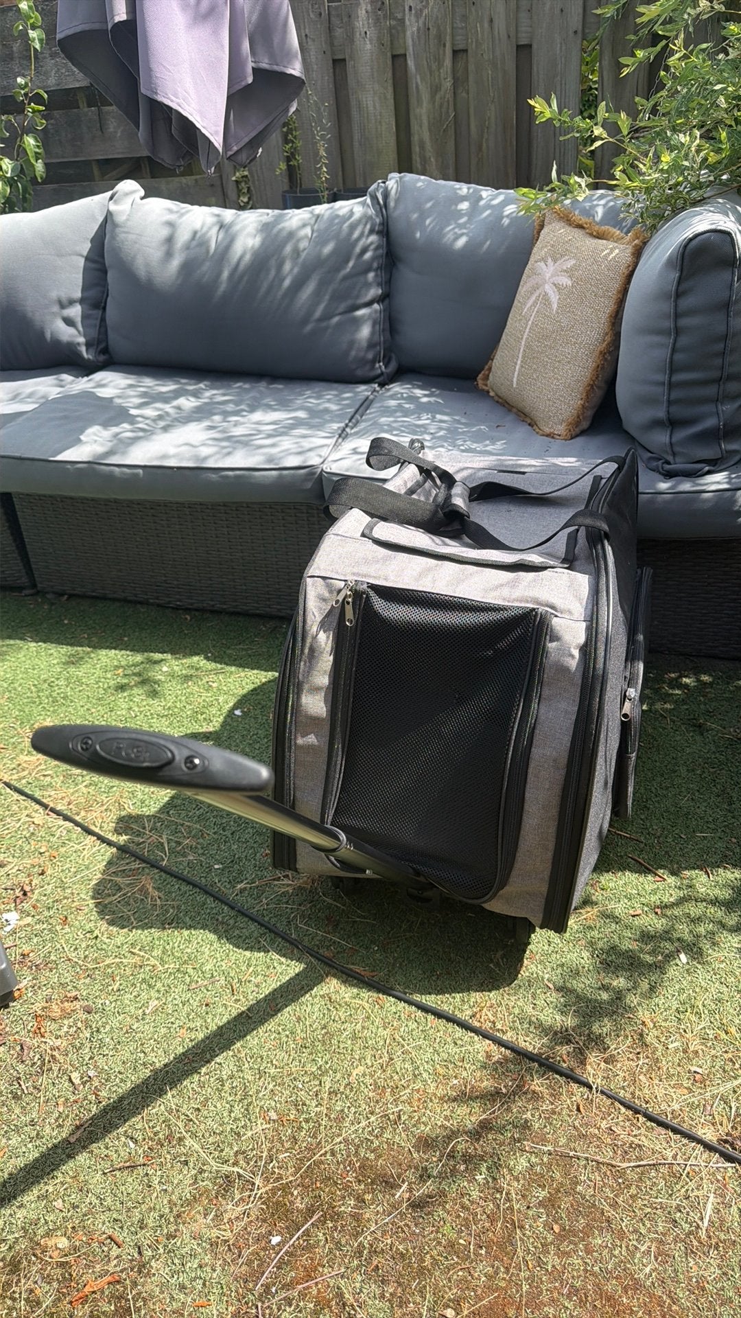 Honden/katten trolley of reistas, Ophalen of Verzenden, Zo goed als nieuw, Draagtas/-zak