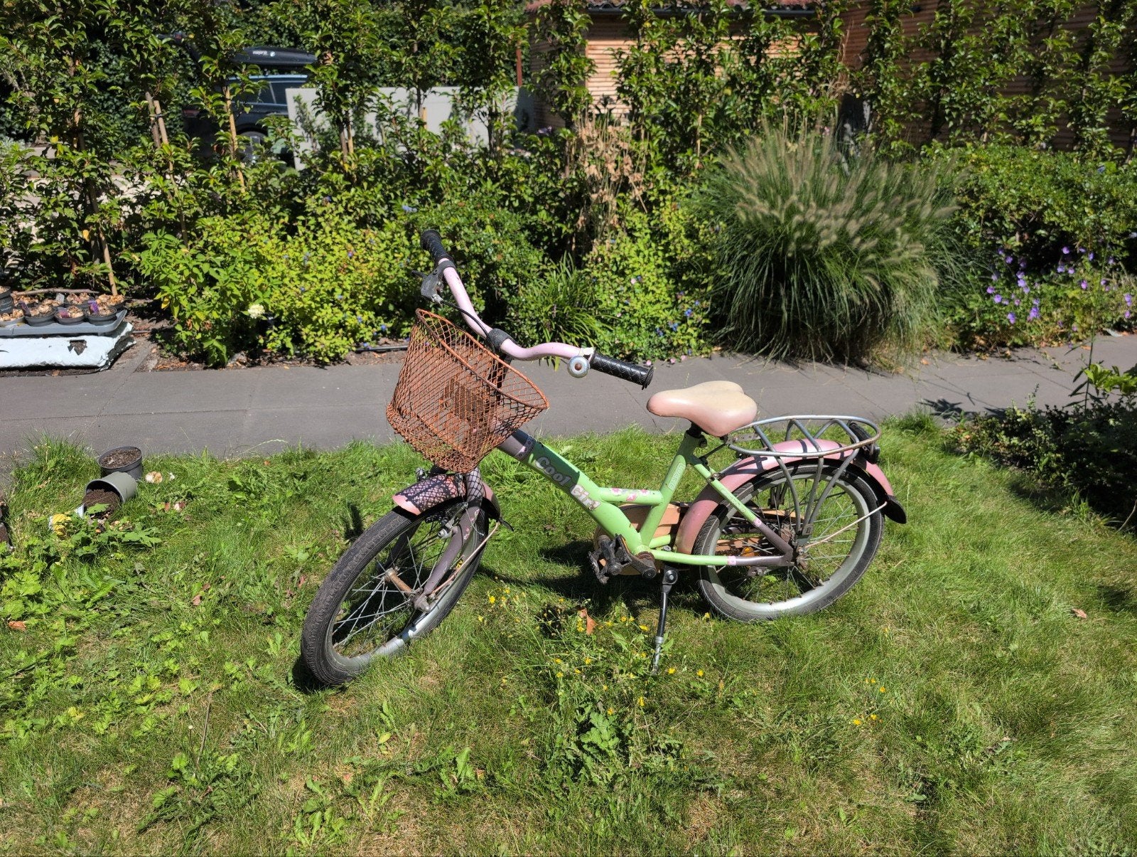Gebruikte 18 inch kinderfiets, al wat ouder, Ophalen, Gebruikt
