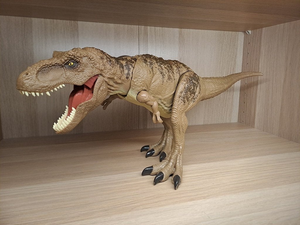 Jurassic World Epic Evolution Tyrannosaurus Rex (elektrisch), Ophalen of Verzenden, Zo goed als nieuw