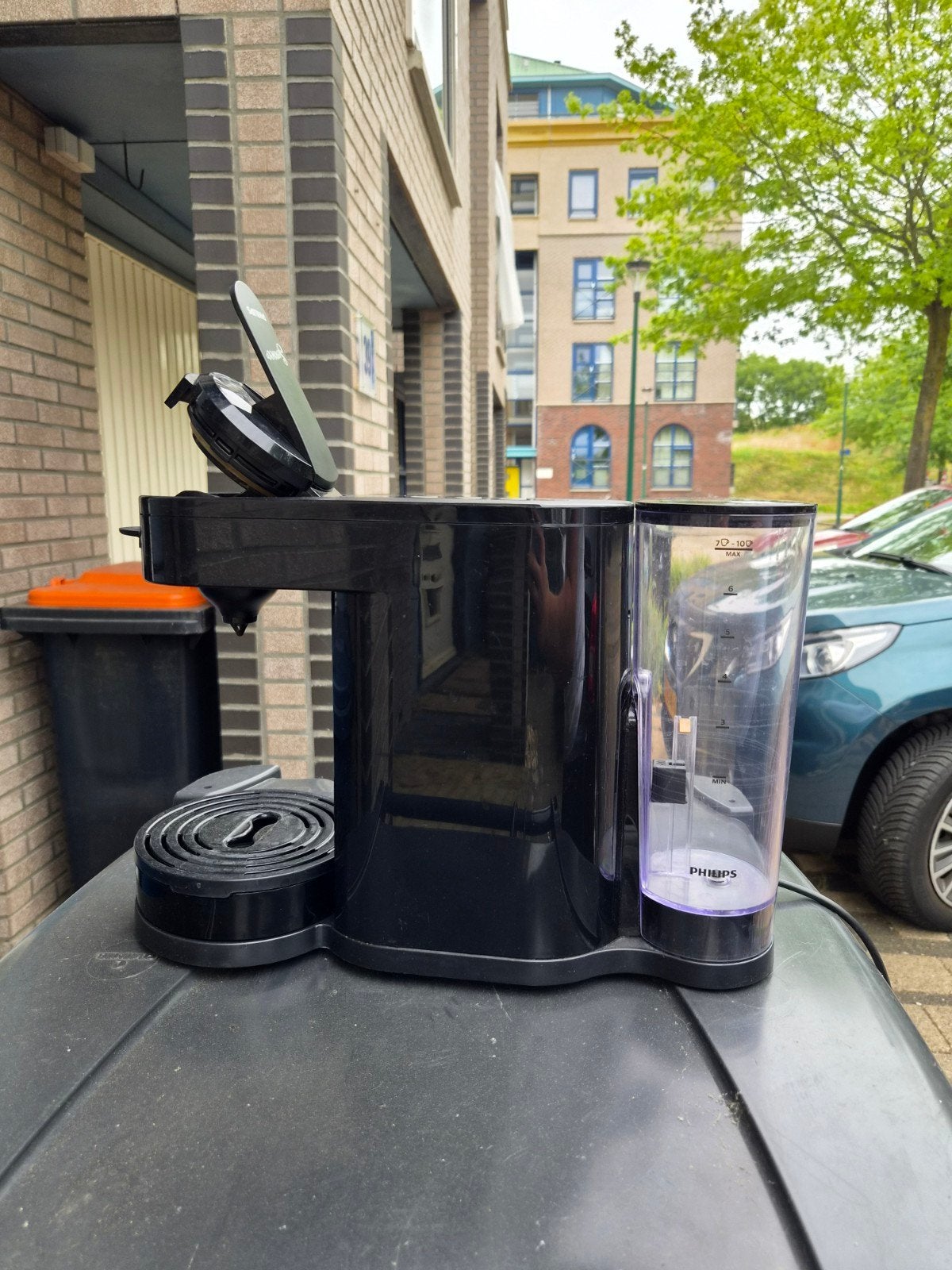 Senseo koffiezetapparaat - Zwart, Gebruikt, Koffiemachine, Ophalen of Verzenden, 2 tot 4 kopjes