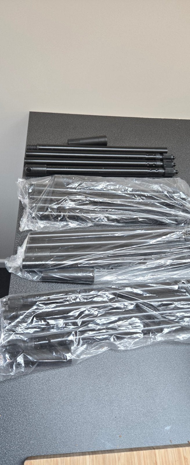 Telescoop stok 4-delig 200 cm 4 beschikbaar, Ophalen of Verzenden, Nieuw