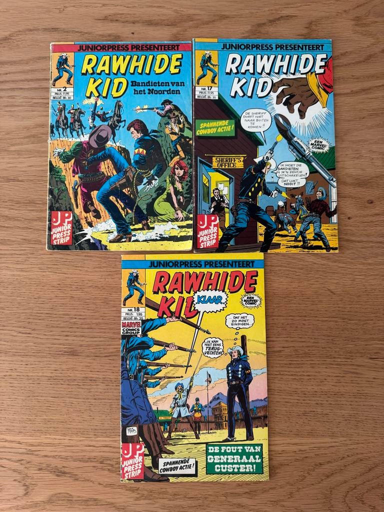 Rawhide Kid Comics - Nr. 2, 17, 18, Meerdere comics, Ophalen, Gelezen, Amerika