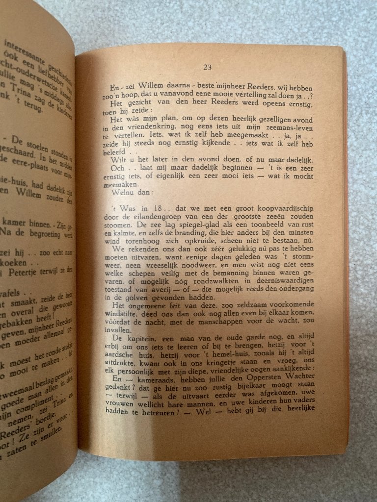 Oud Kerst Boekje Willem een kerstvertelling Annie Nauta 1929, Ophalen of Verzenden, Gebruikt
