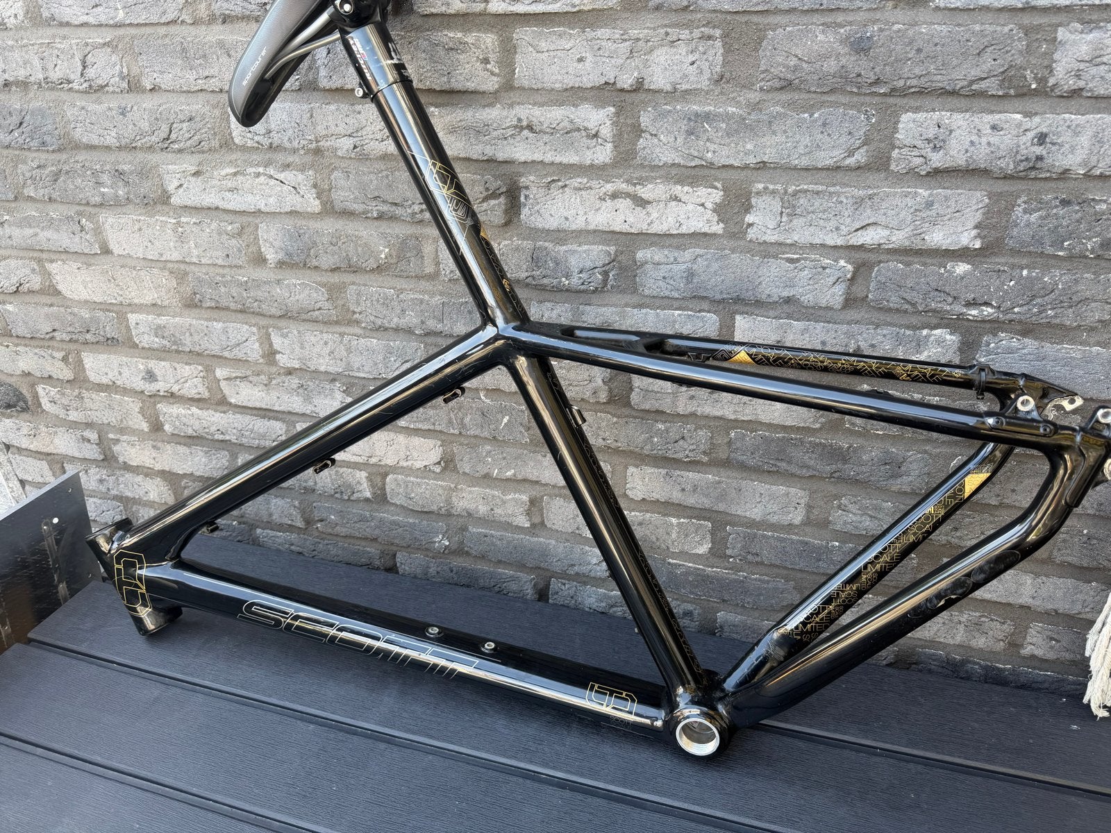 Scott Scale MTB frame – zwart/goud, Fietsen en Brommers, Ophalen, Gebruikt