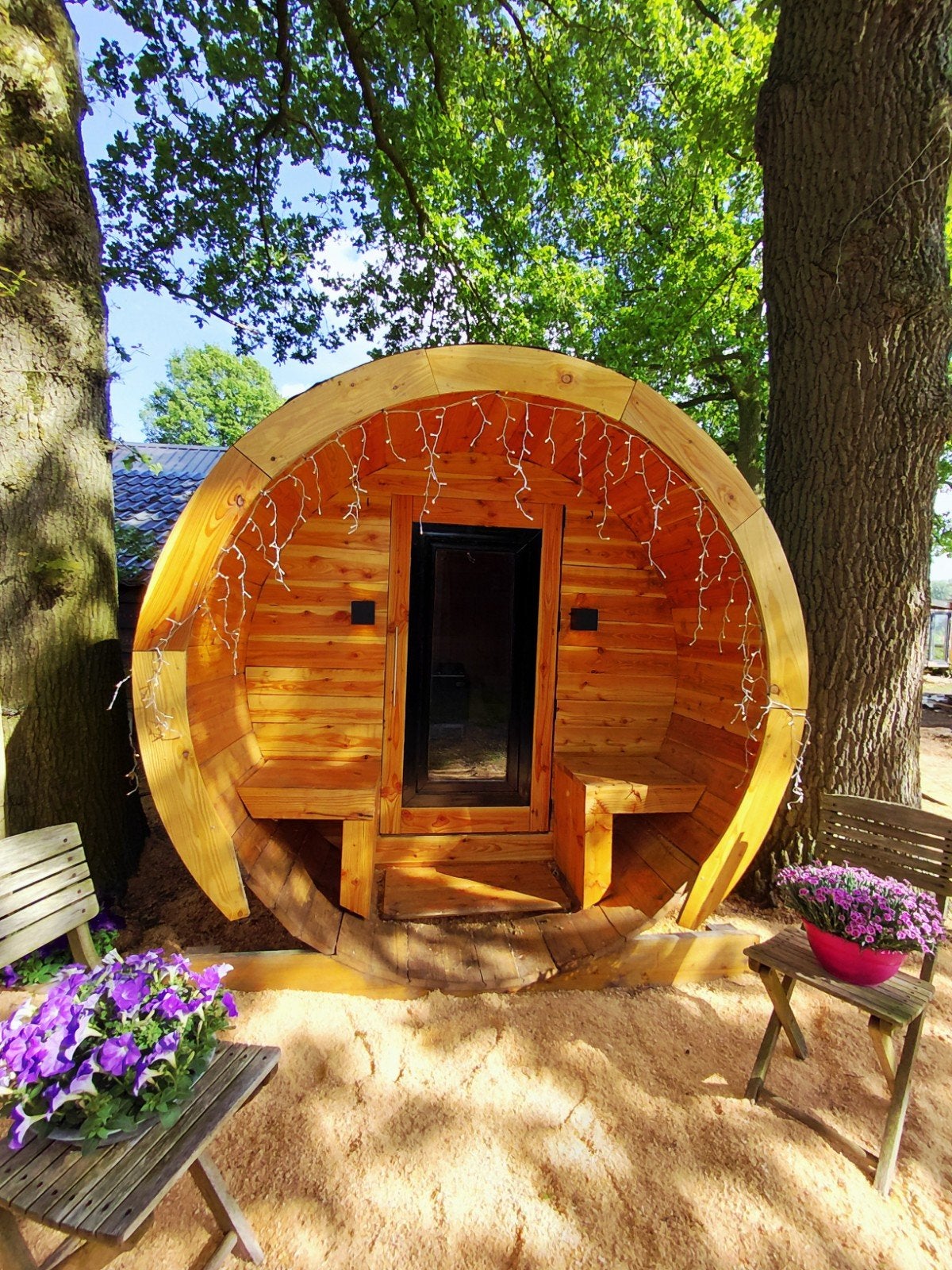 Mooie Tiny house | Camping Pod XXL | B&B | passief inkomen, Ophalen, 200 tot 400 cm, 250 tot 500 cm, Overige typen