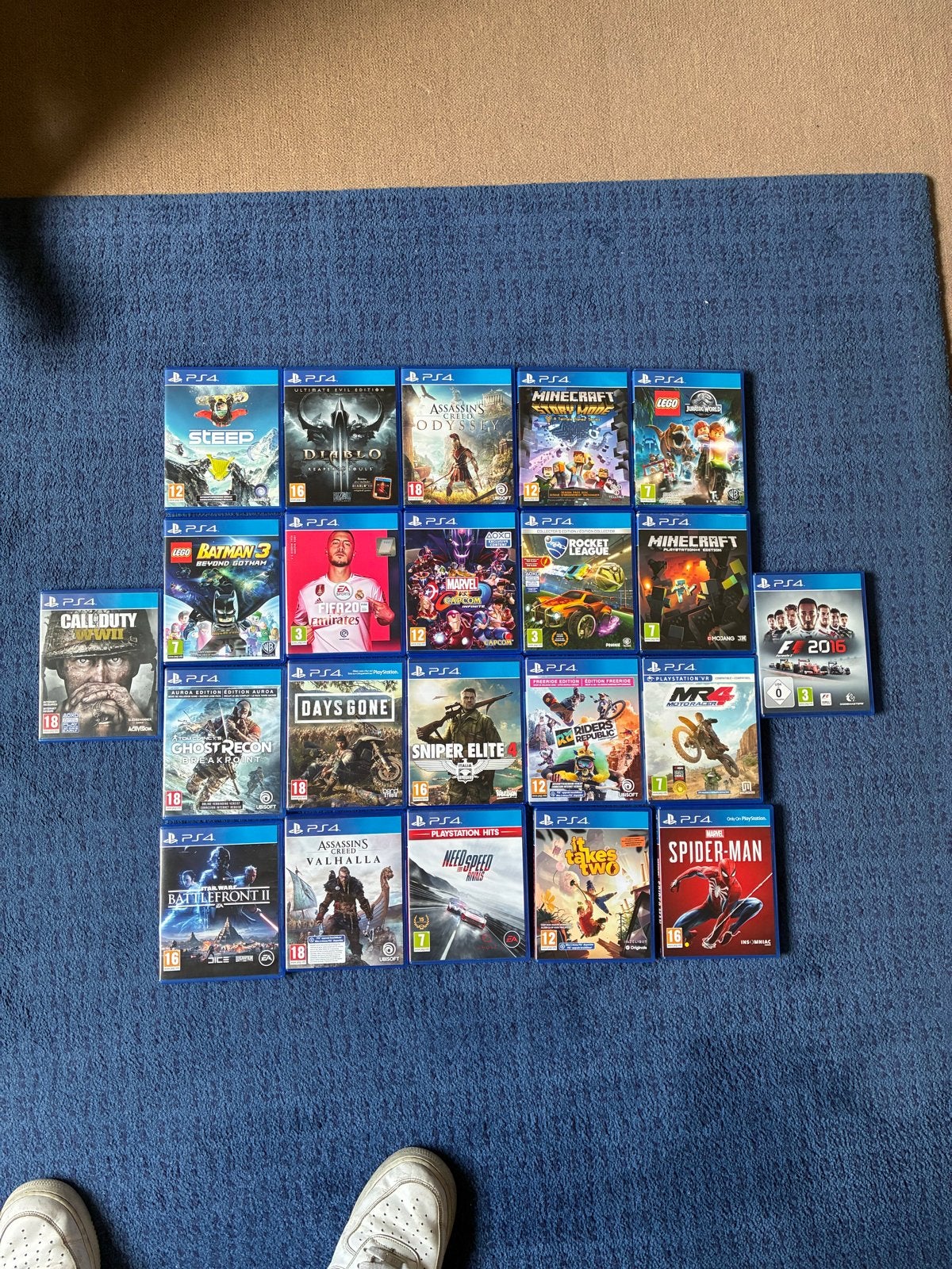 PS4 Games - Diverse collectie, Gebruikt, Overige genres, 1 speler, Eén computer