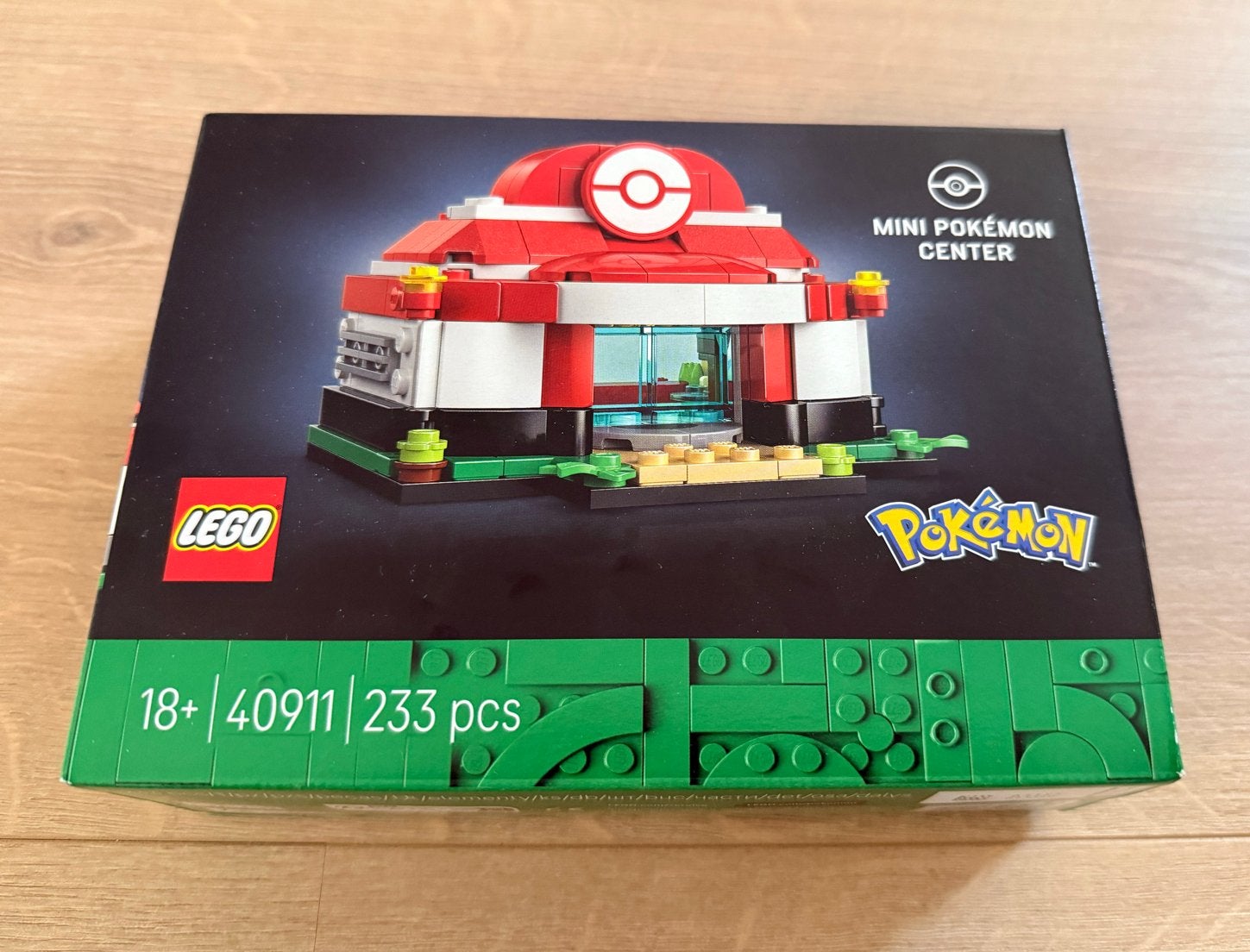 LEGO Mini Pokémon Center 40911 - Nieuw in doos, Ophalen of Verzenden, Nieuw, Overige merken