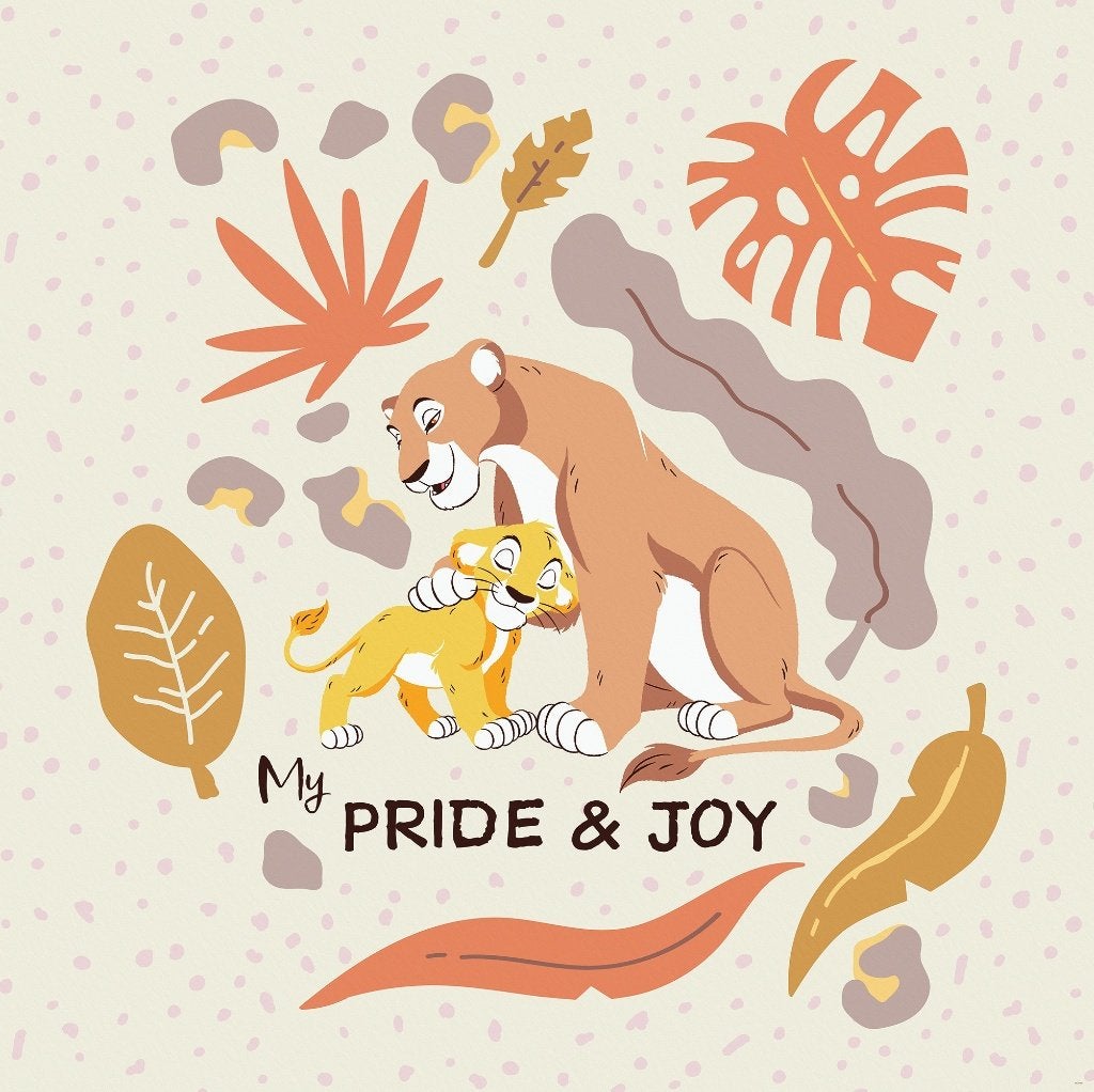 Lion King vlies fotobehang Pride and Joy - Muurdeco4kids, Verzenden, Nieuw