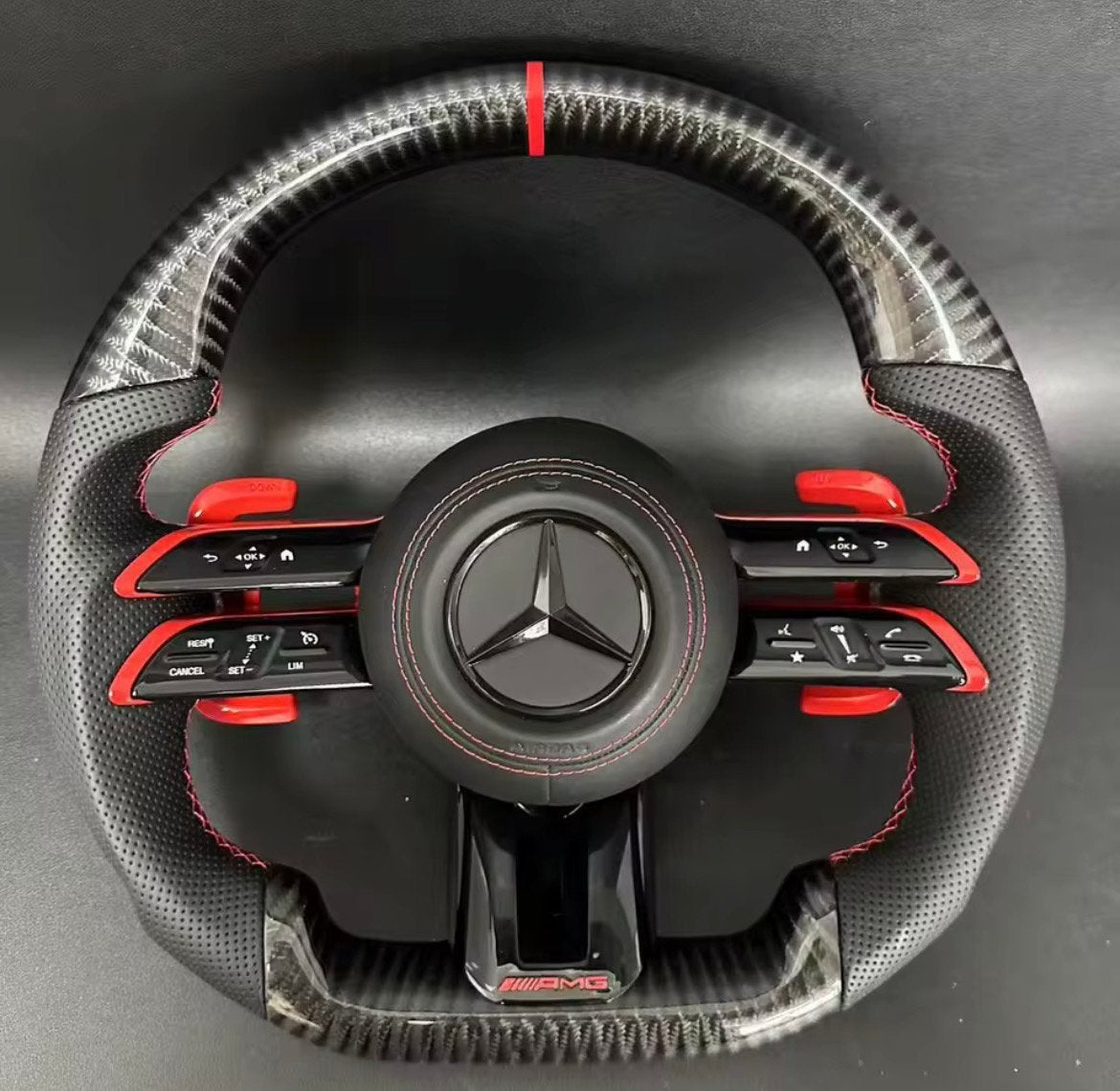 Geef jouw Mercedes een exclusieve upgrade: stuur op maat., Auto-onderdelen, Besturing, Verzenden, Mercedes-Benz, 7821ce, Info@hemelstudio.com