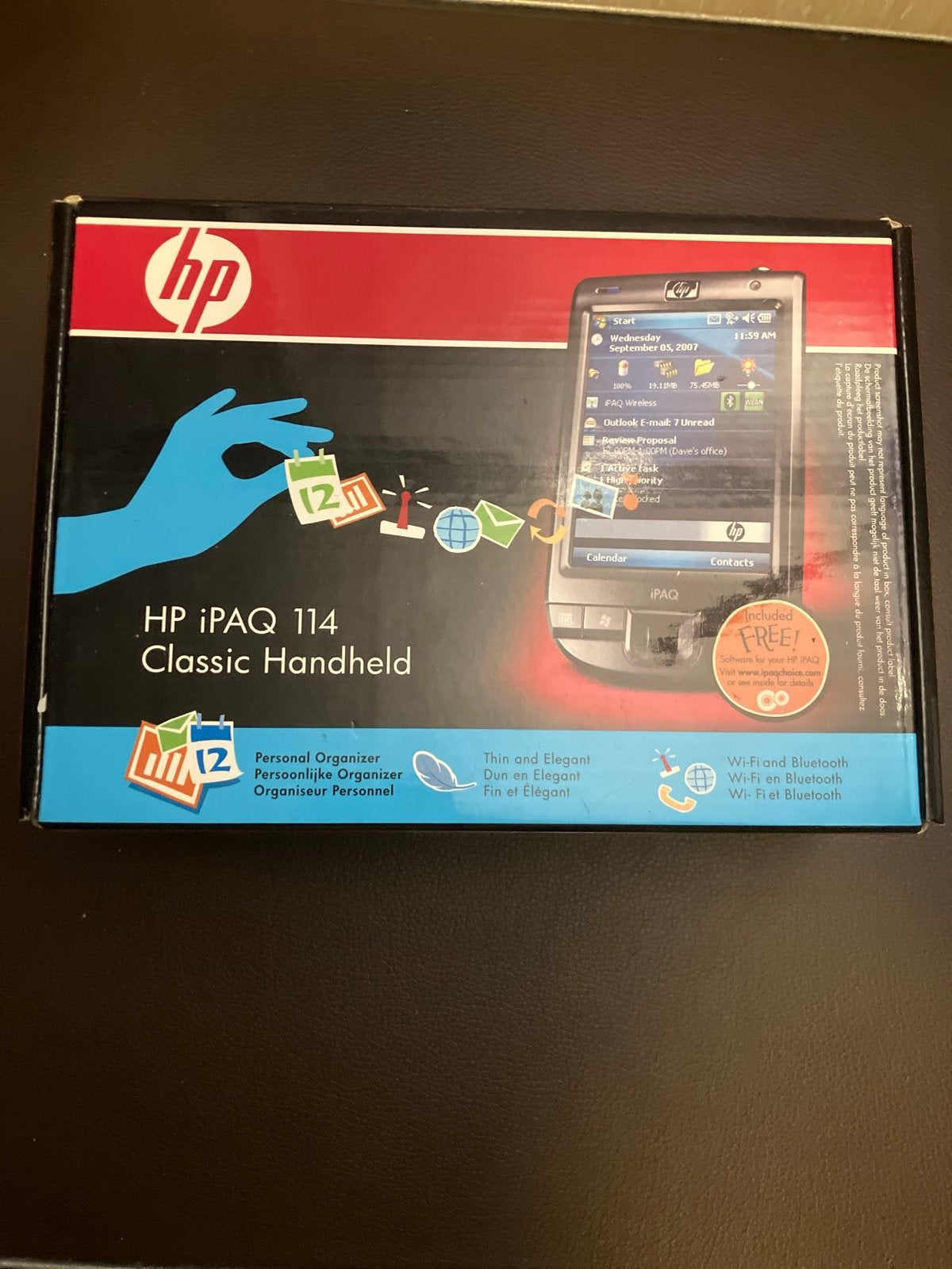 HP iPAQ 114 Classic Handheld (Werkt alleen met oplader), Telecommunicatie, Pda's, Overige merken, Gebruikt, Windows Mobile, Internet