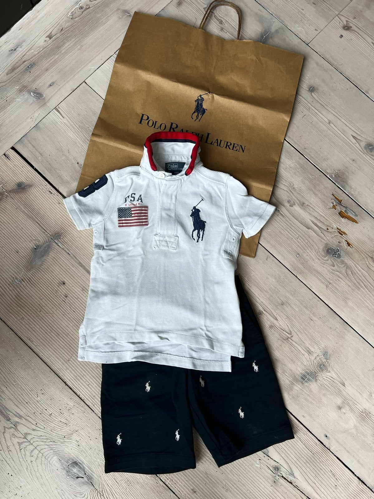 Schitterend rugby polo shirt Big Pony RALPH LAUREN size 92, Ophalen of Verzenden, Zo goed als nieuw, Shirt of Longsleeve, Polo Ralph Lauren