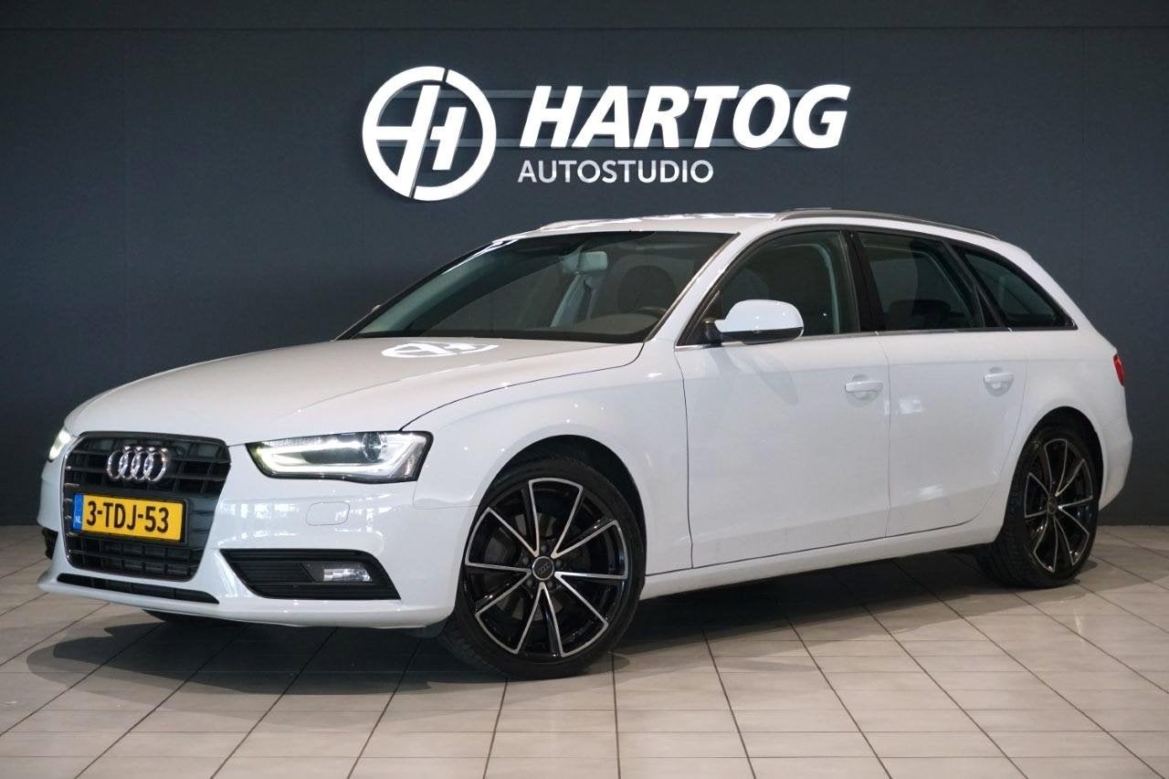 Audi A4 Avant 1.8 TFSI Business Edition *Gletsjerwit Metalli, Euro 5, Stof, Gebruikt, Zwart