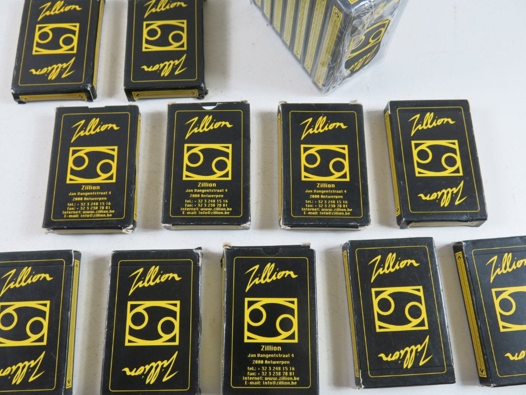 Originele sets speelkaarten pokerkaarten Zillion, Ophalen of Verzenden, Nieuw, Speelkaart(en)