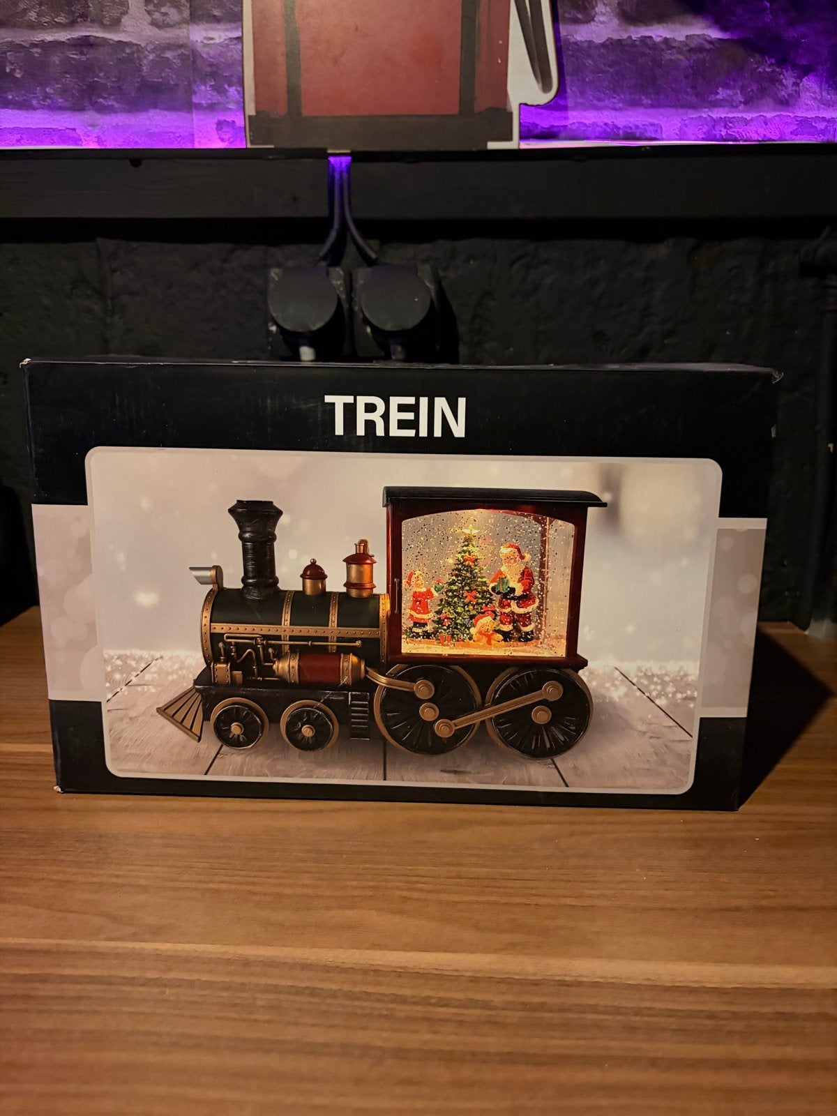 Kerst trein zonder wagon geheel nieuw in doos, Ophalen of Verzenden, Nieuw