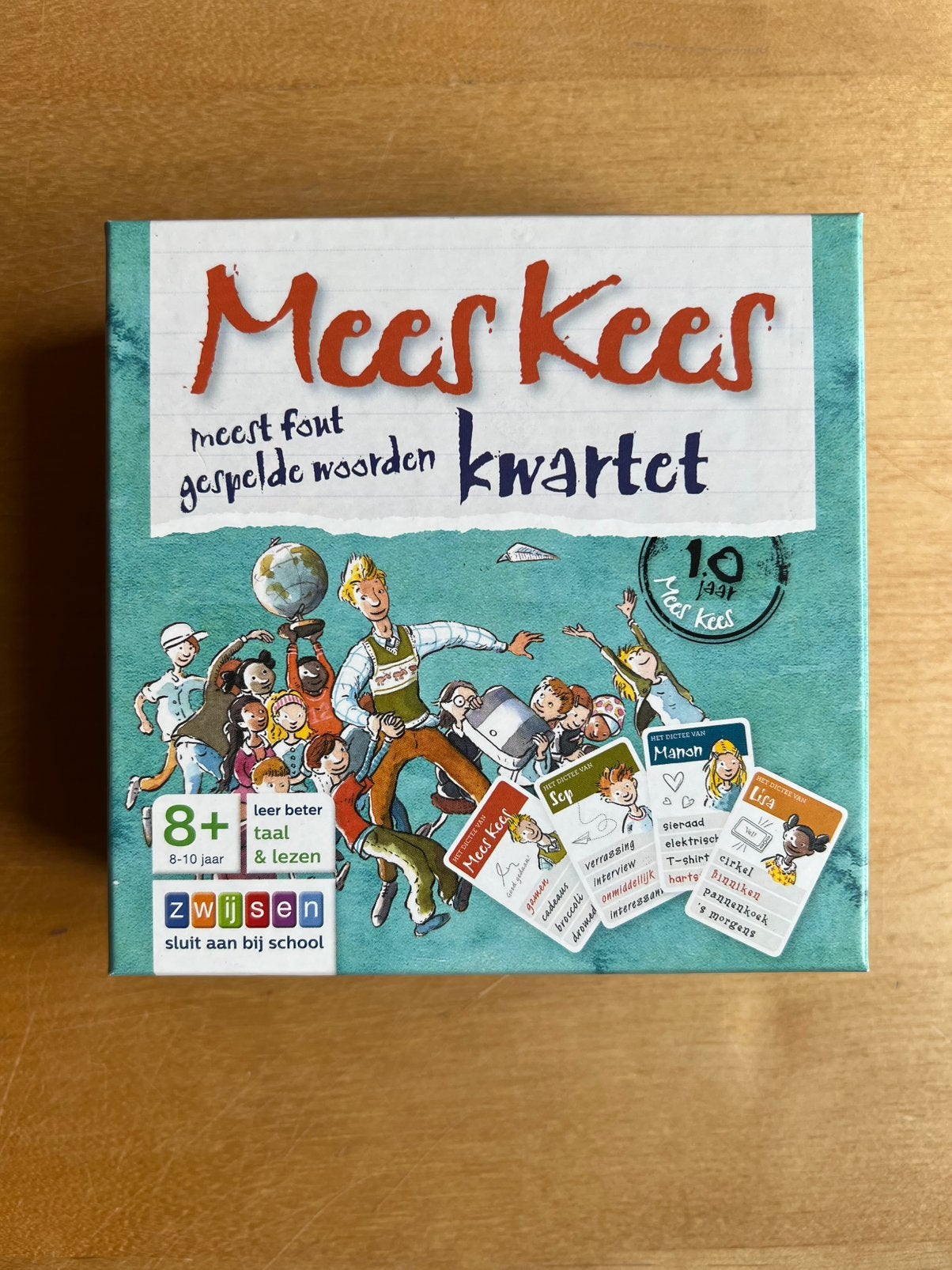Mees Kees meest fout gespelde woorden kwartet (Zwijsen) 8+, Verzenden, Nieuw