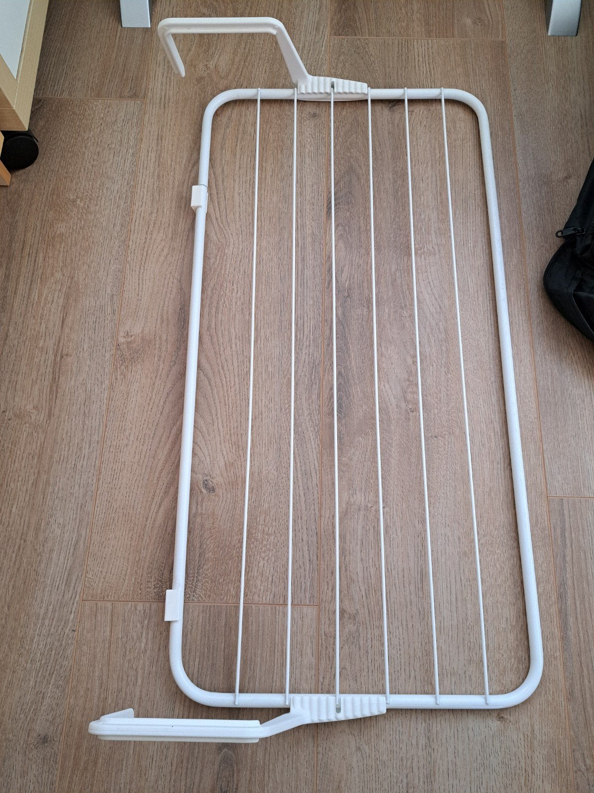 Wit droogrek voor aan de deur of radiator, Tuin en Terras, Ophalen, Zo goed als nieuw, Wasrek