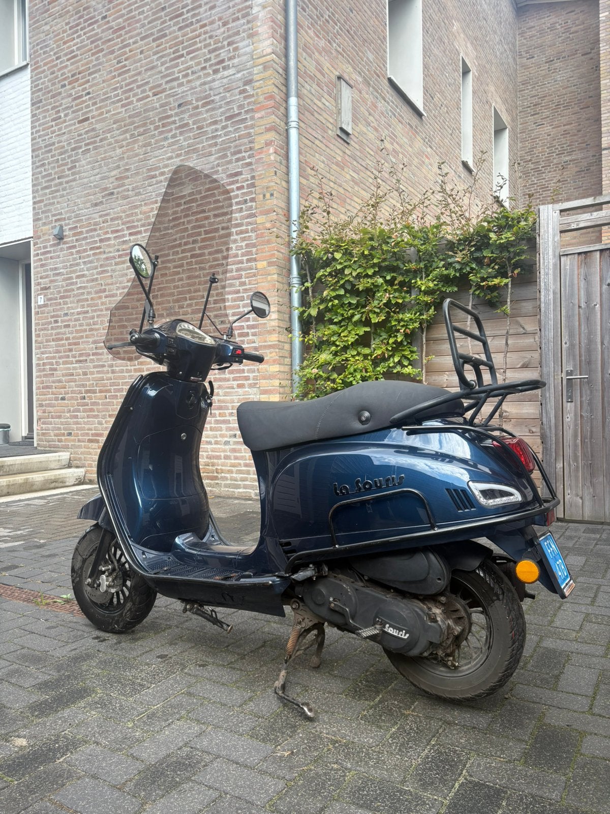La Souris Sourini S – donkerblauw, Ophalen, Zo goed als nieuw, Benzine, Overige merken