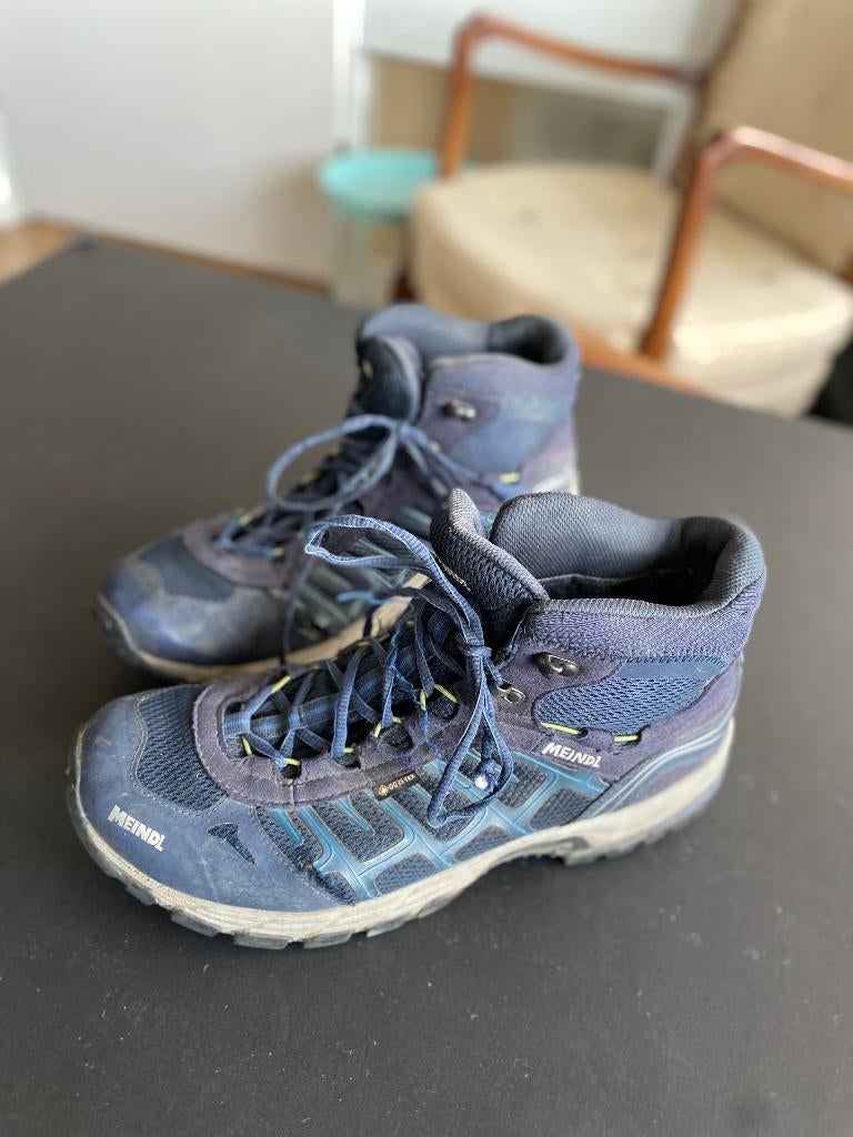 Blauwe Meindl 5558-49 wandelschoenen met Gore-Tex, maat 44, Ophalen of Verzenden, Gebruikt, Schoenen