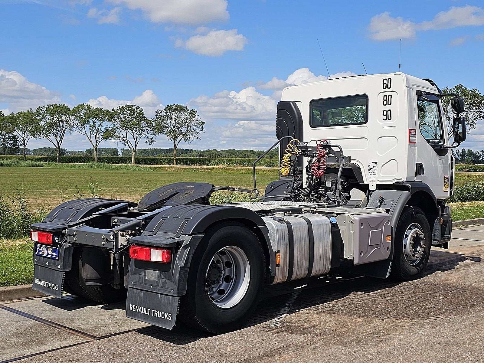 RENAULT C 430 short cab 188tkm, Auto's, Automaat, Euro 6, Wit, Bedrijf