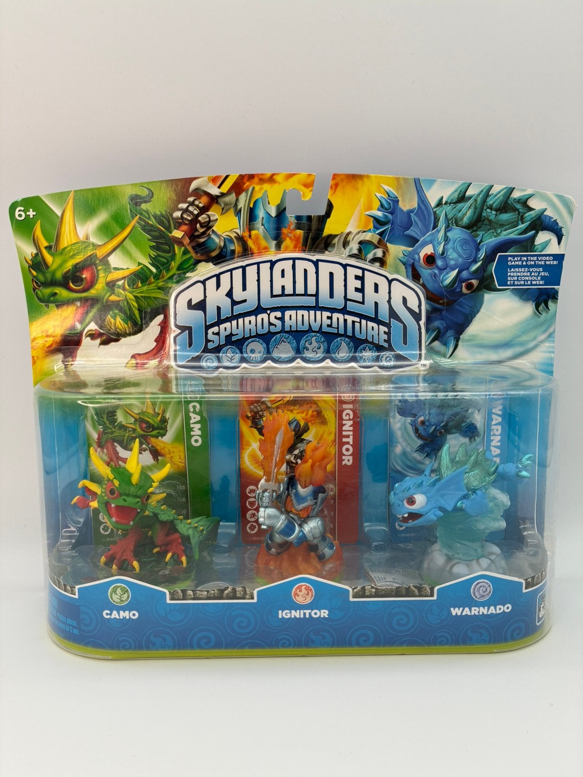 Skylanders Spyro’s Adventure tripple pack, Avontuur en Actie, W, 2 spelers, Ophalen of Verzenden